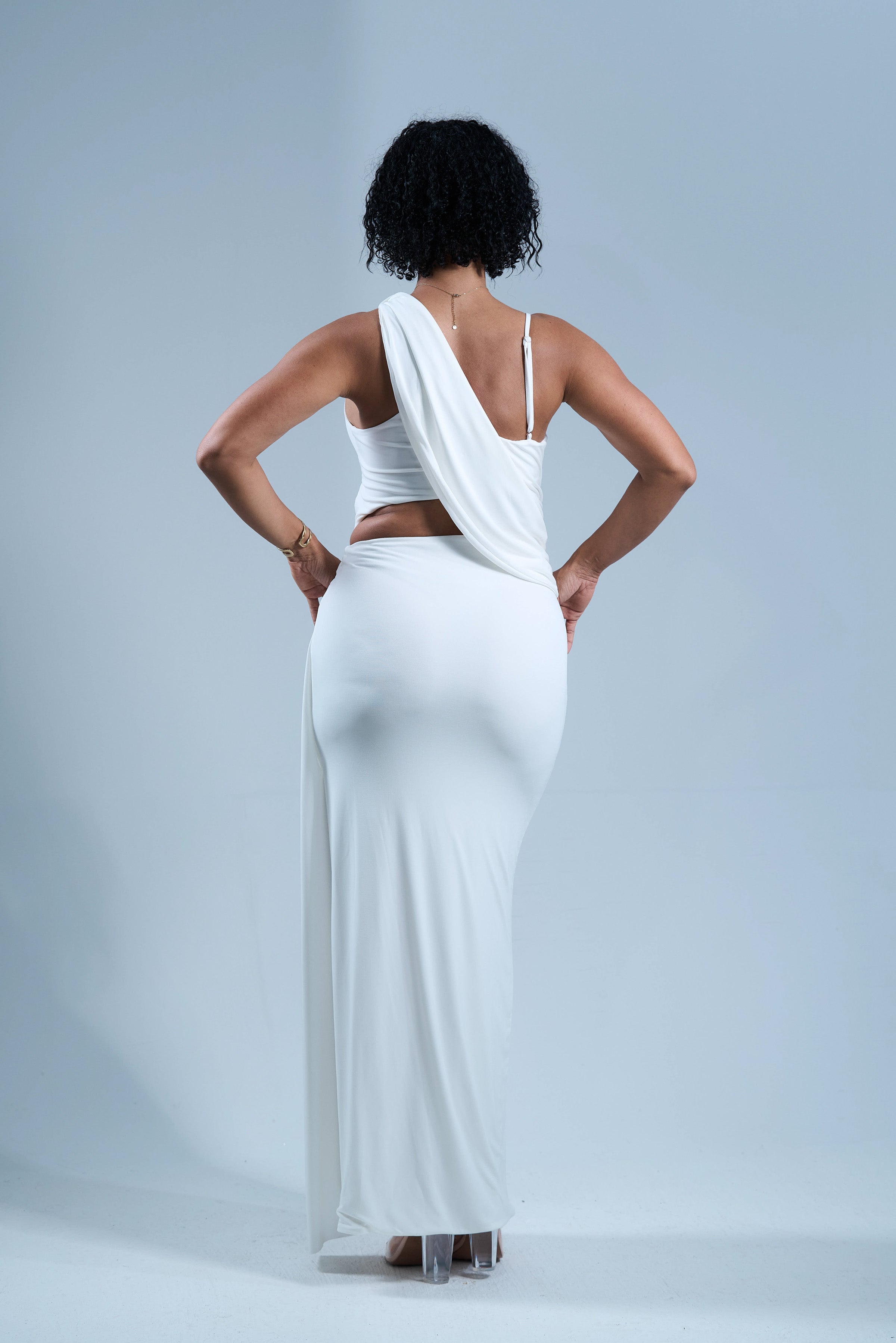 Alba Night - Robe longue Blanche