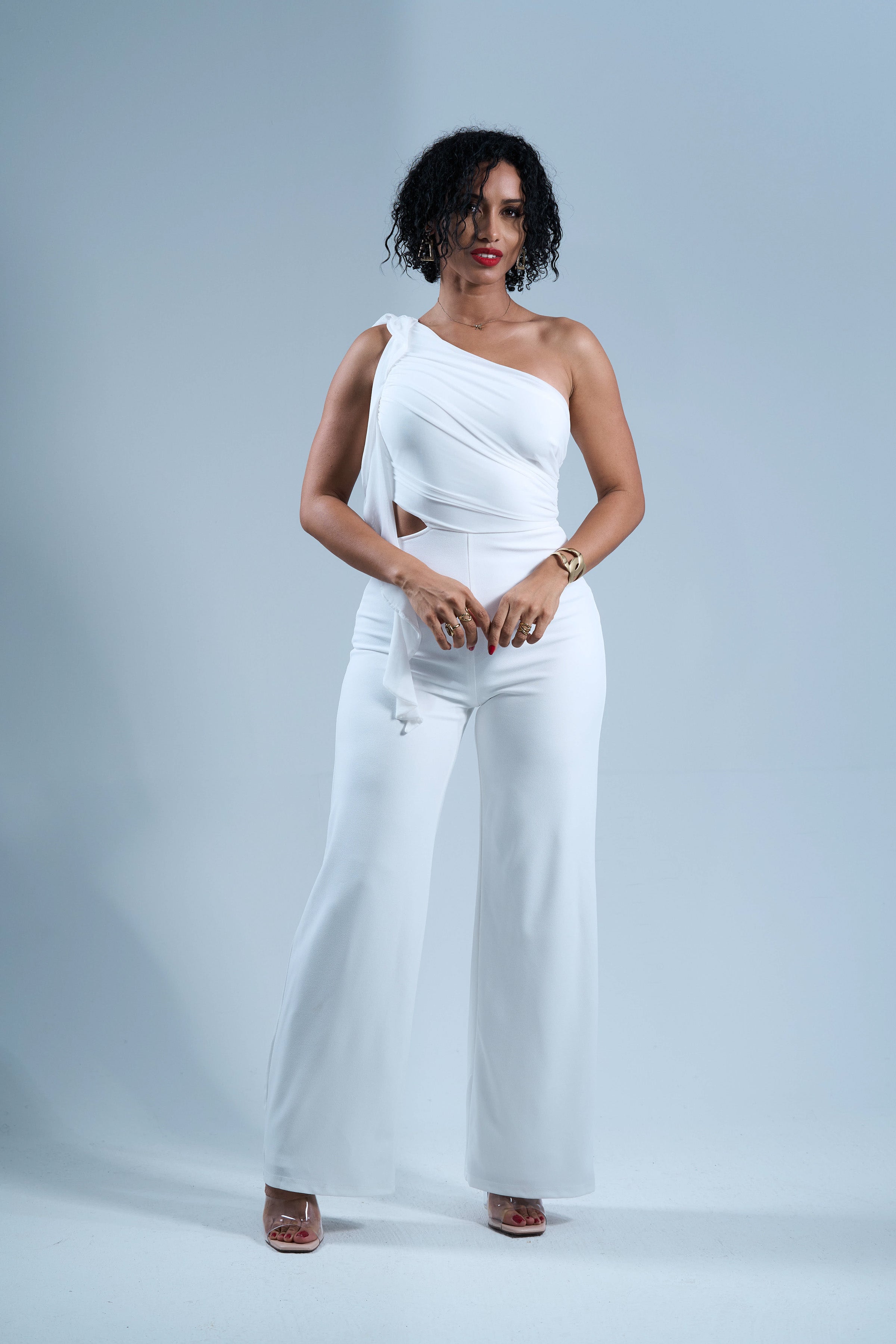 Lunar Kiss - Combinaison pantalon Blanche