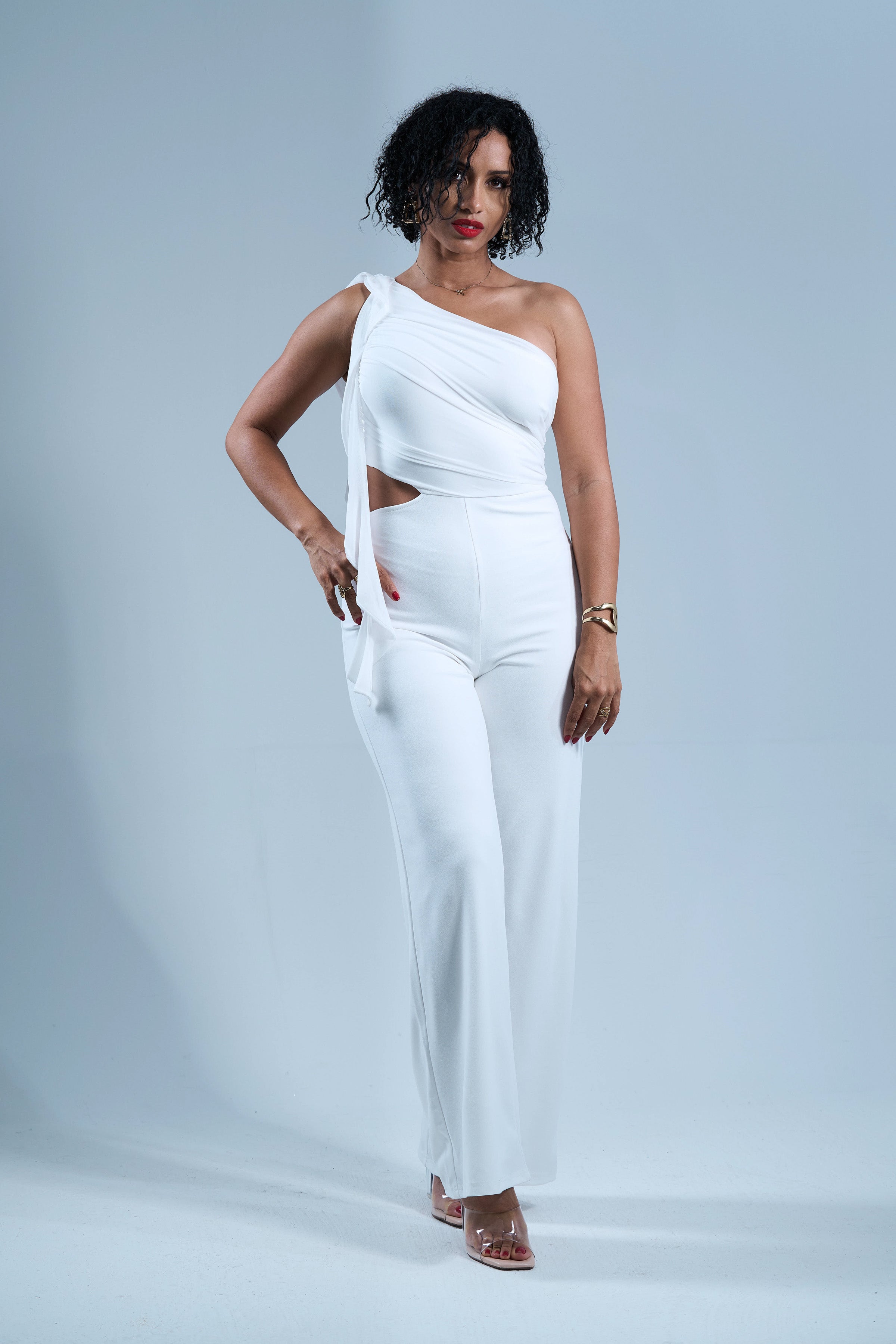 Lunar Kiss - Combinaison pantalon Blanche