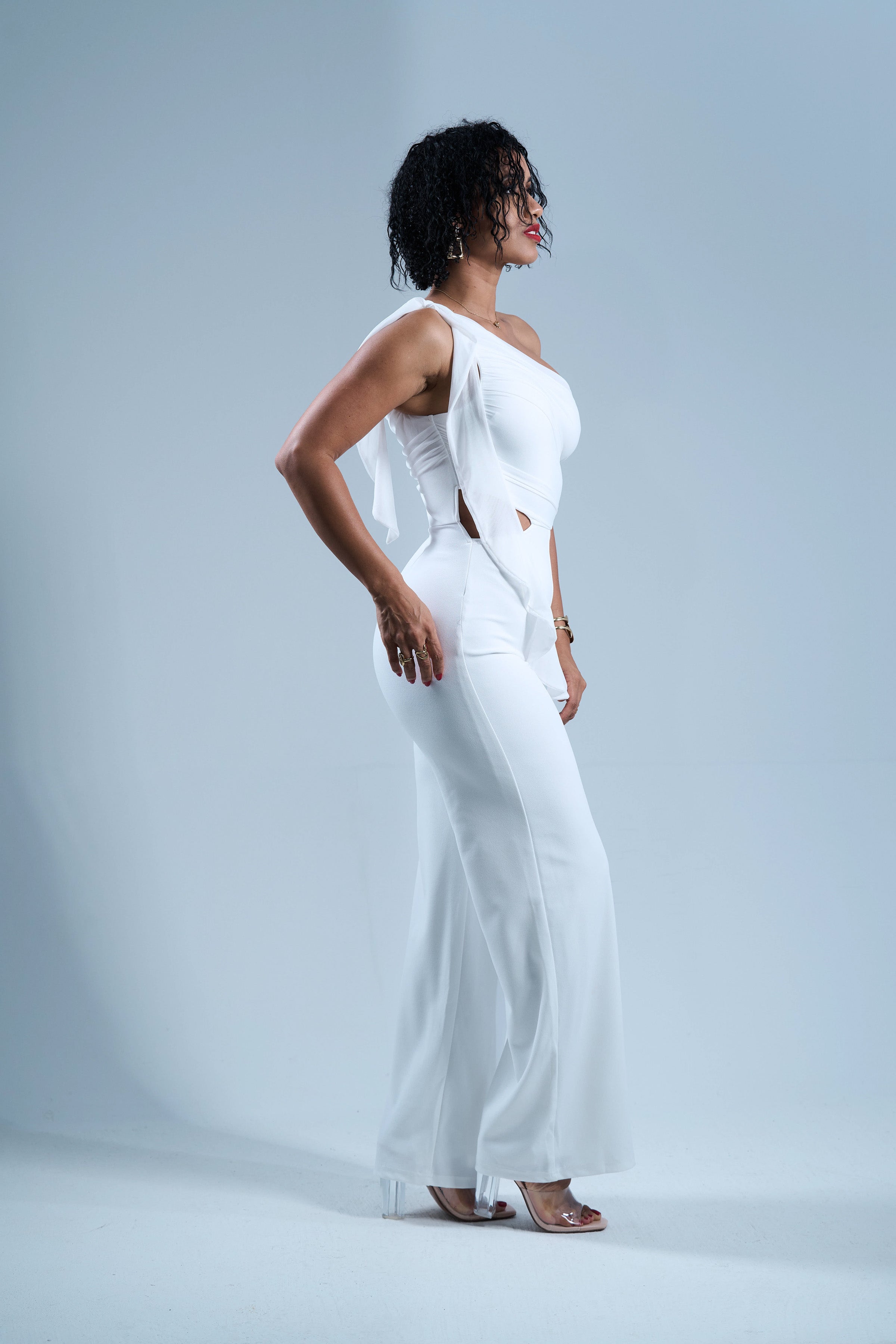 Lunar Kiss - Combinaison pantalon Blanche