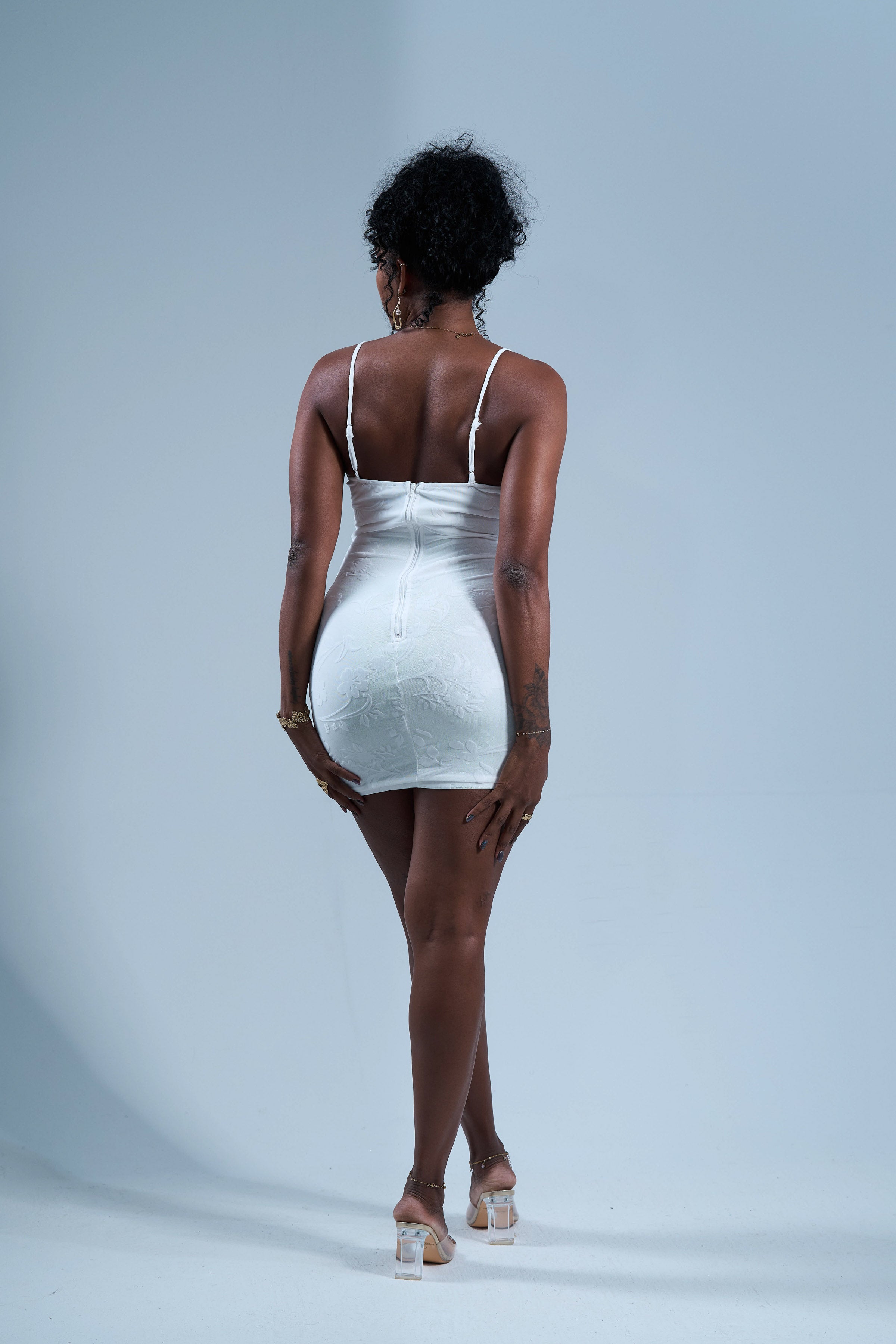 Velvet Kiss - Mini robe en velours