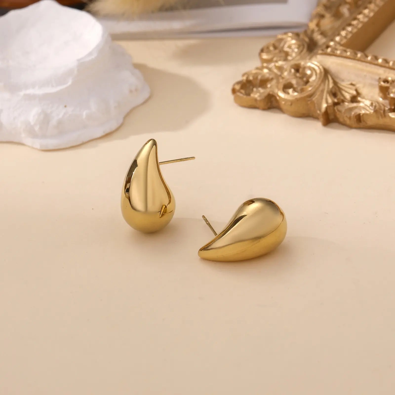 Lagrimas - Boucles d'oreilles acier inoxydable