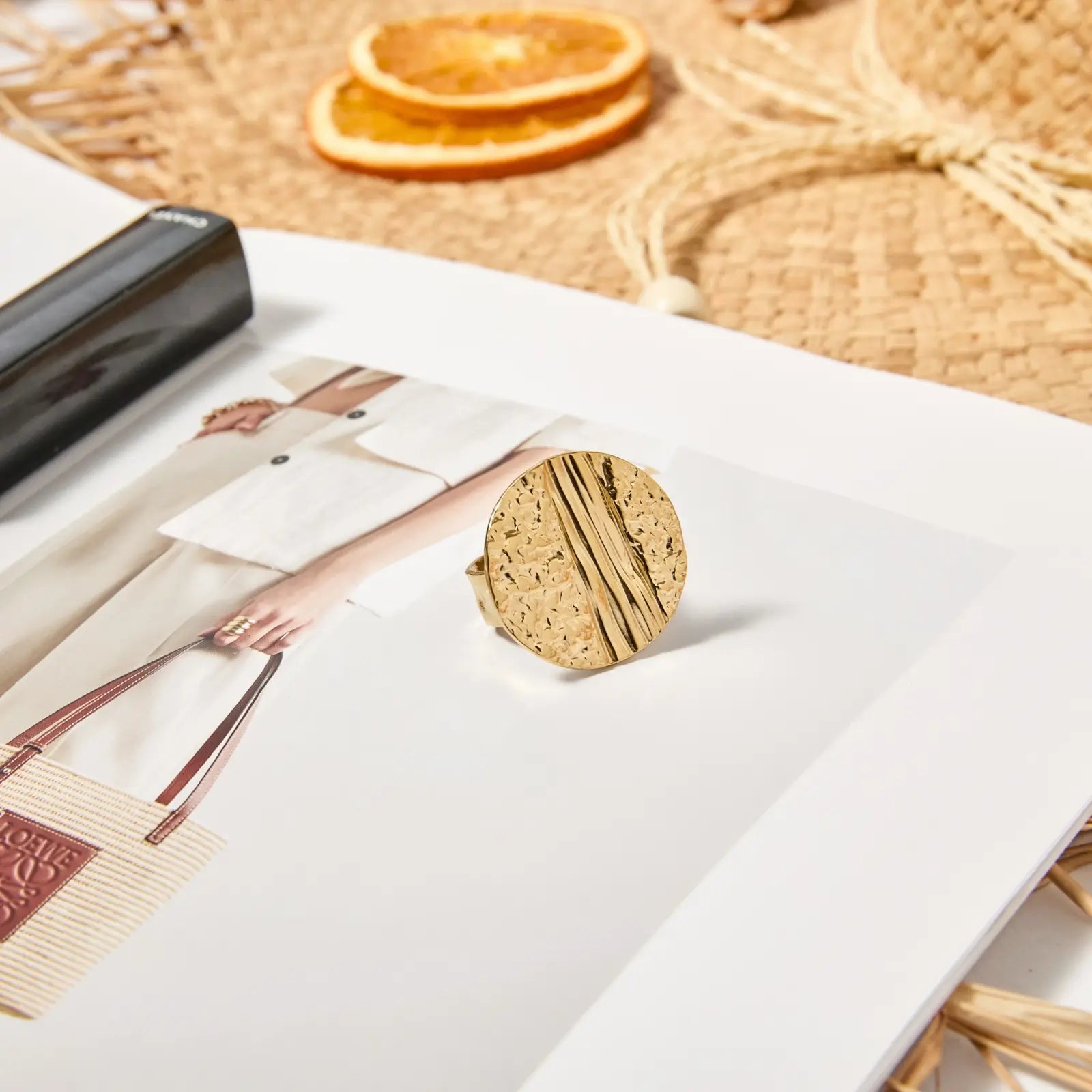 Grace - Bague acier inoxydable