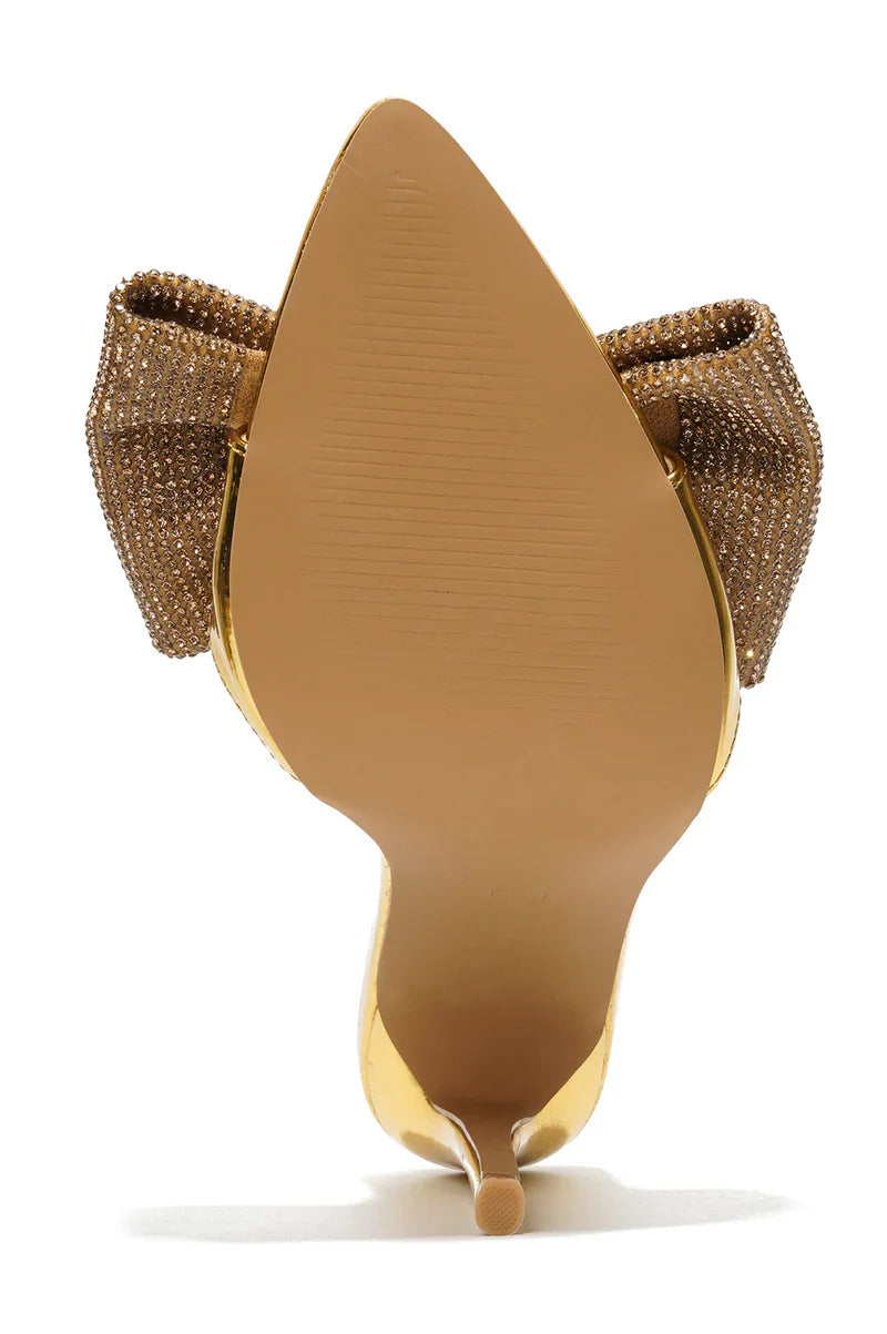 TACÓN DANIA - Dorado