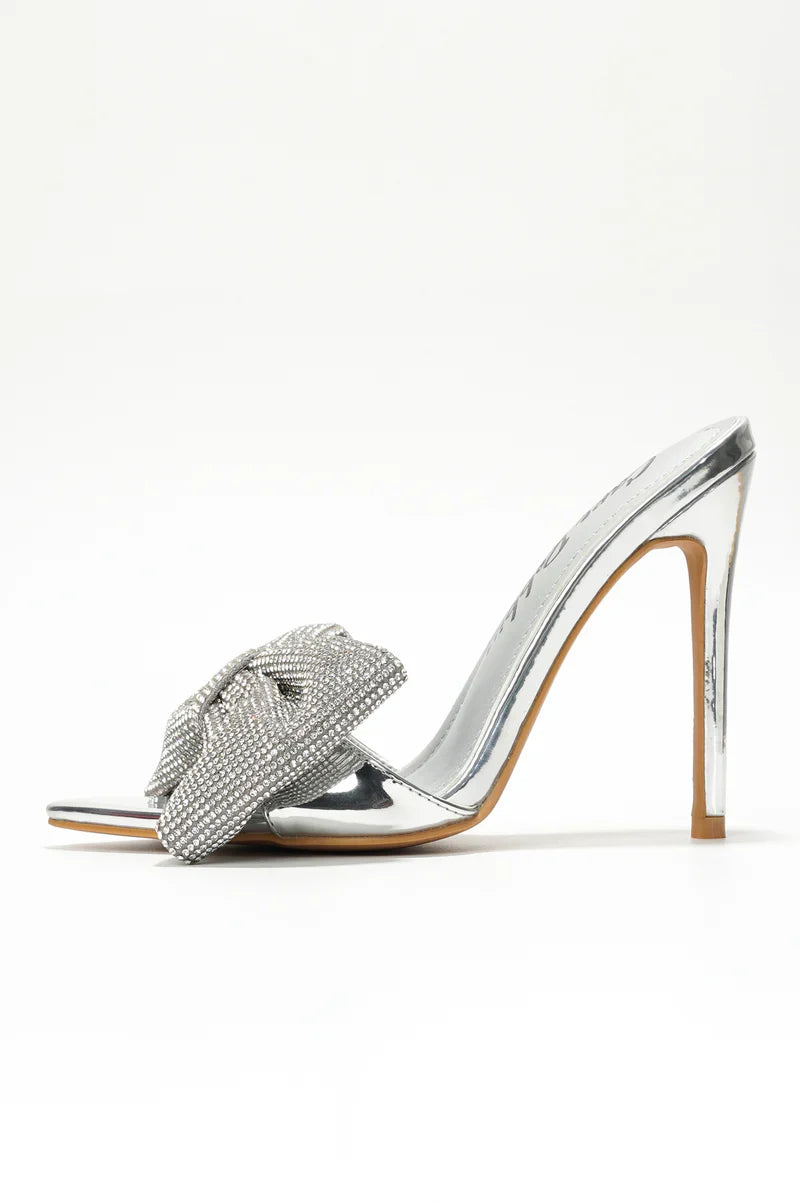 TACÓN DANIA - Plata