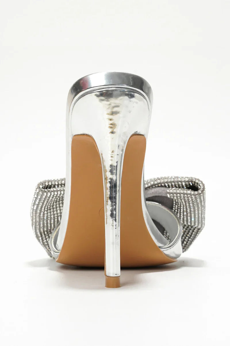 TACÓN DANIA - Plata