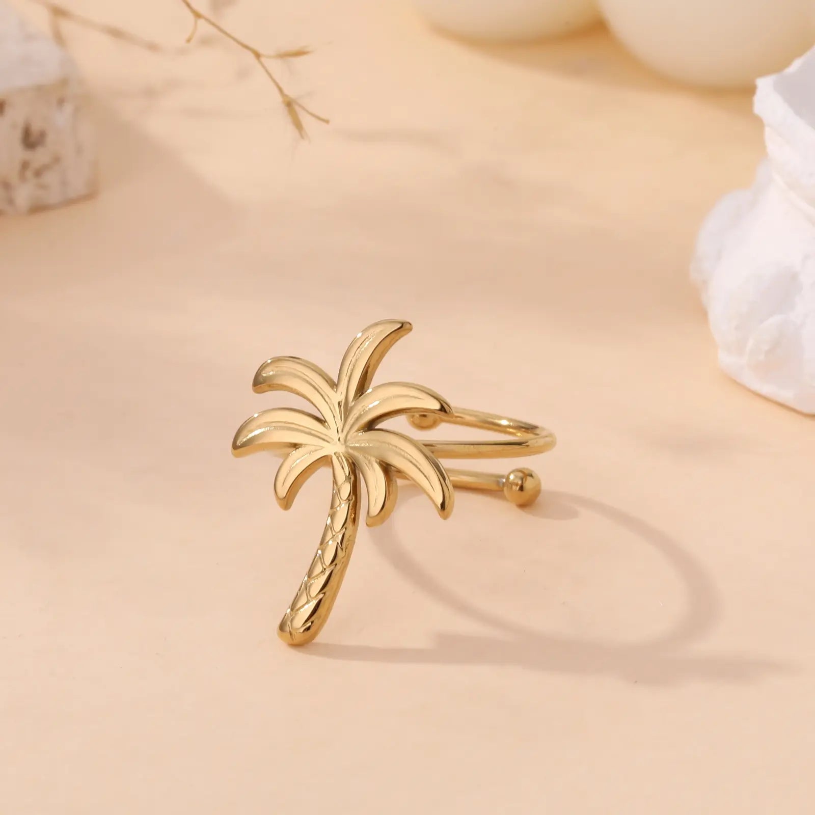 Palma - Bague acier inoxydable