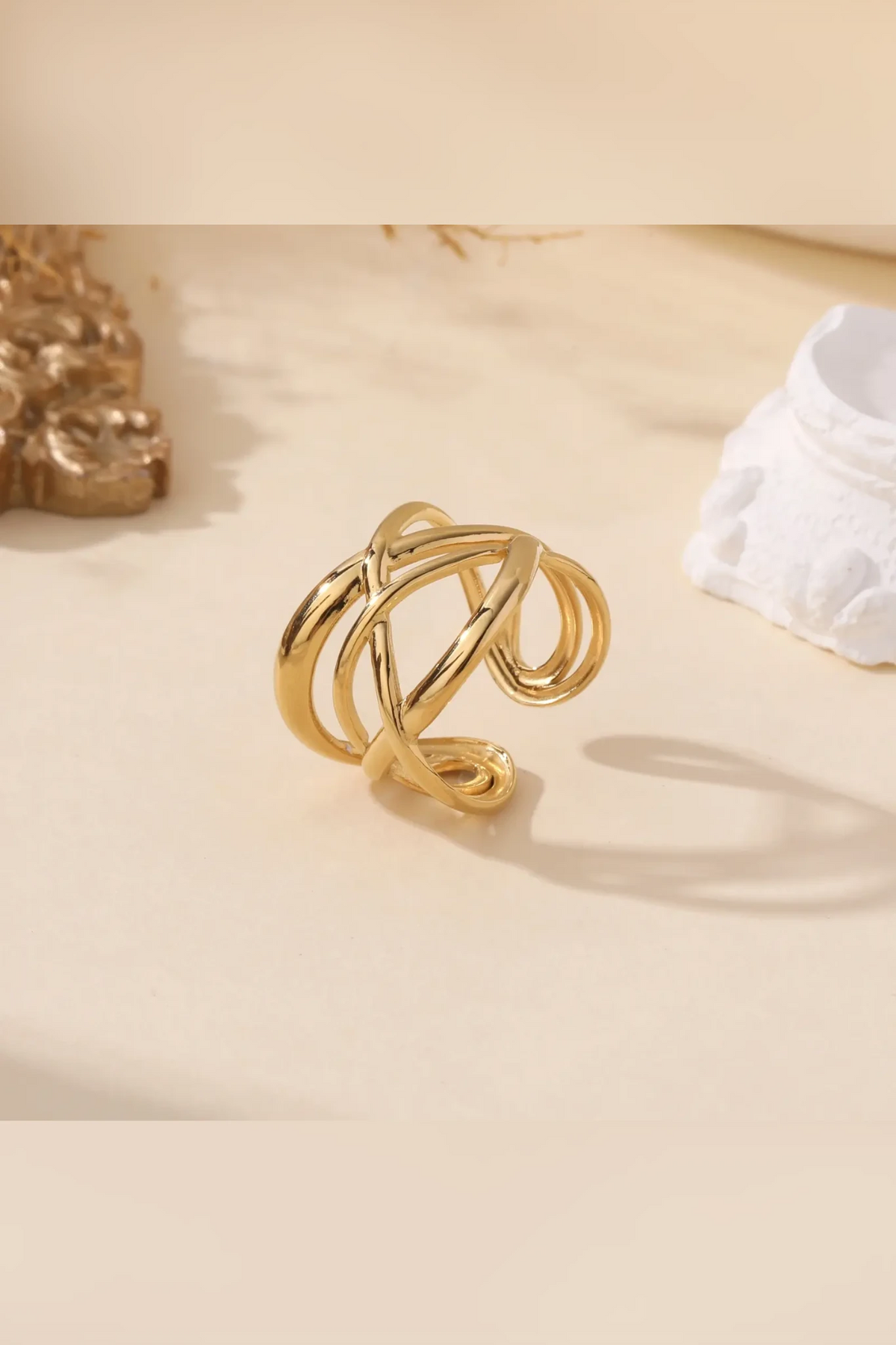 Avela - Bague acier inoxydable