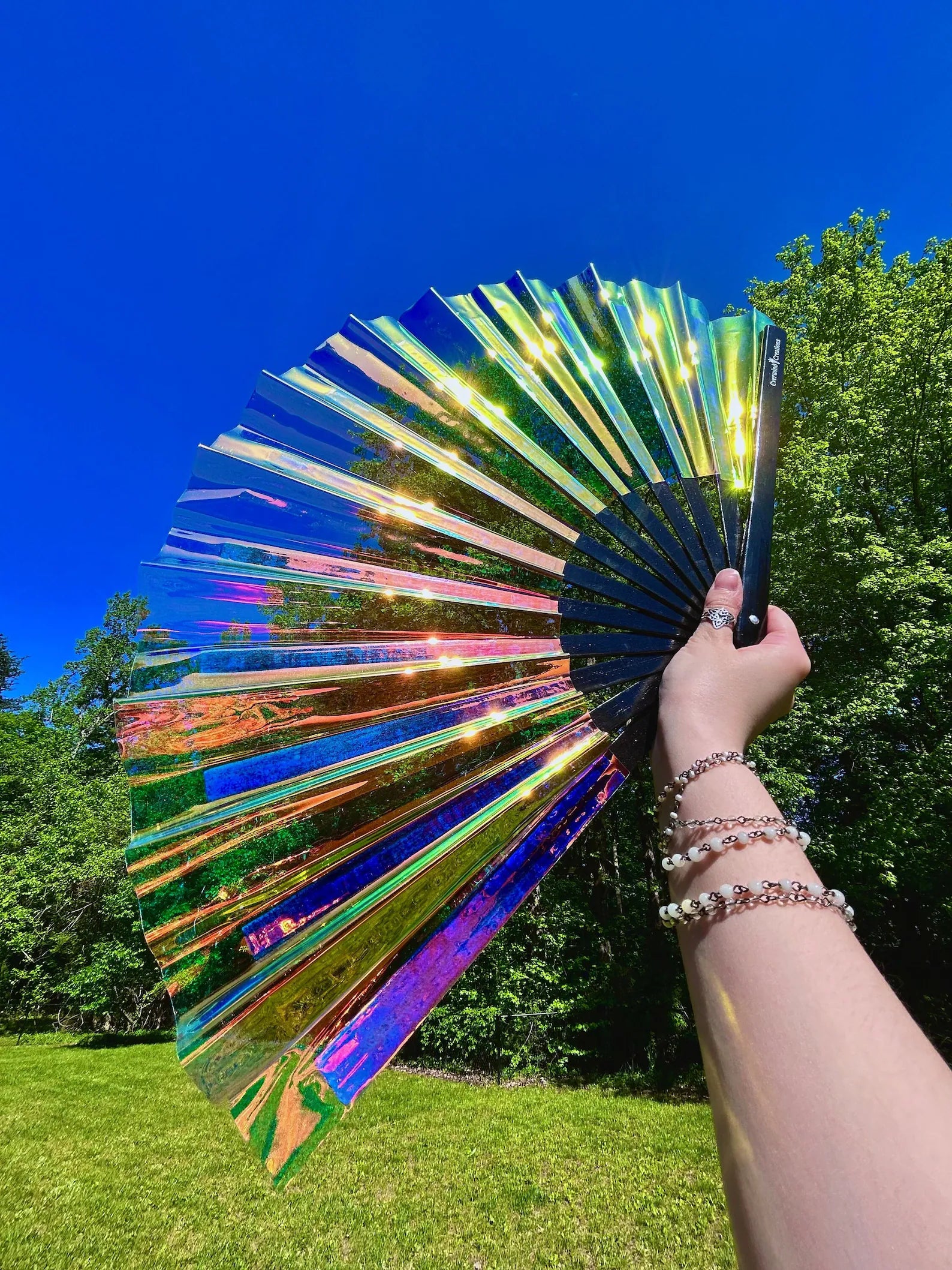 Abanico holográfico