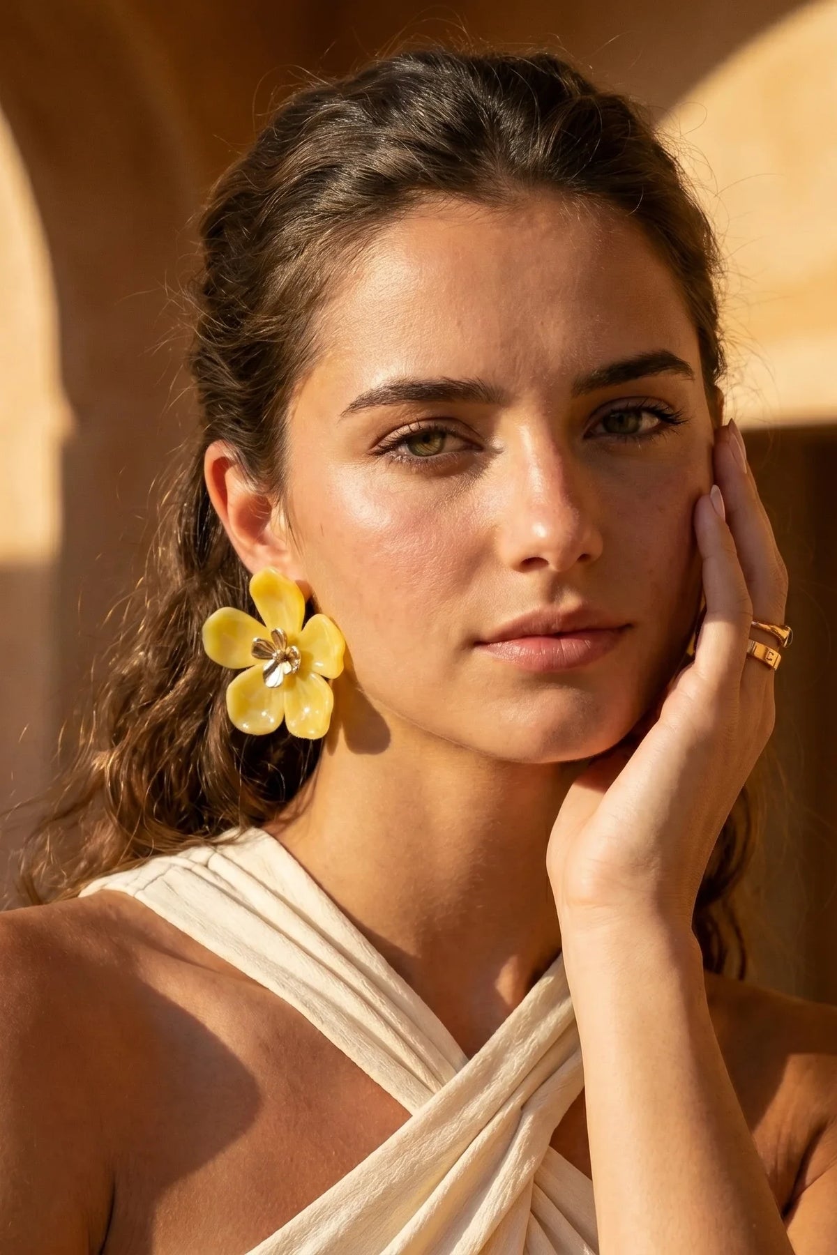 Flor de Sol - Maxi fleur jaune