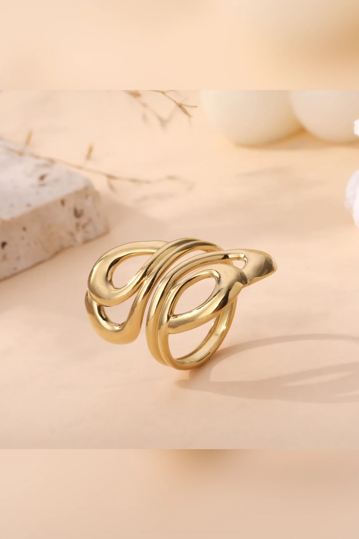 Terra - Bague acier inoxydable