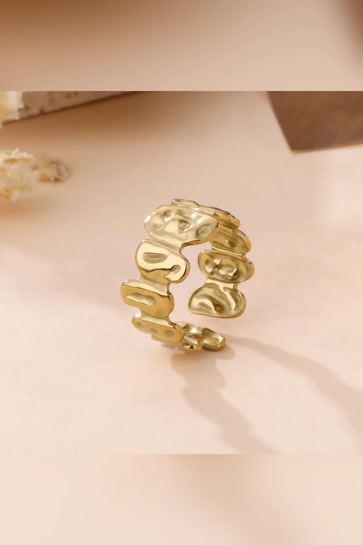 Calma - Bague acier inoxydable