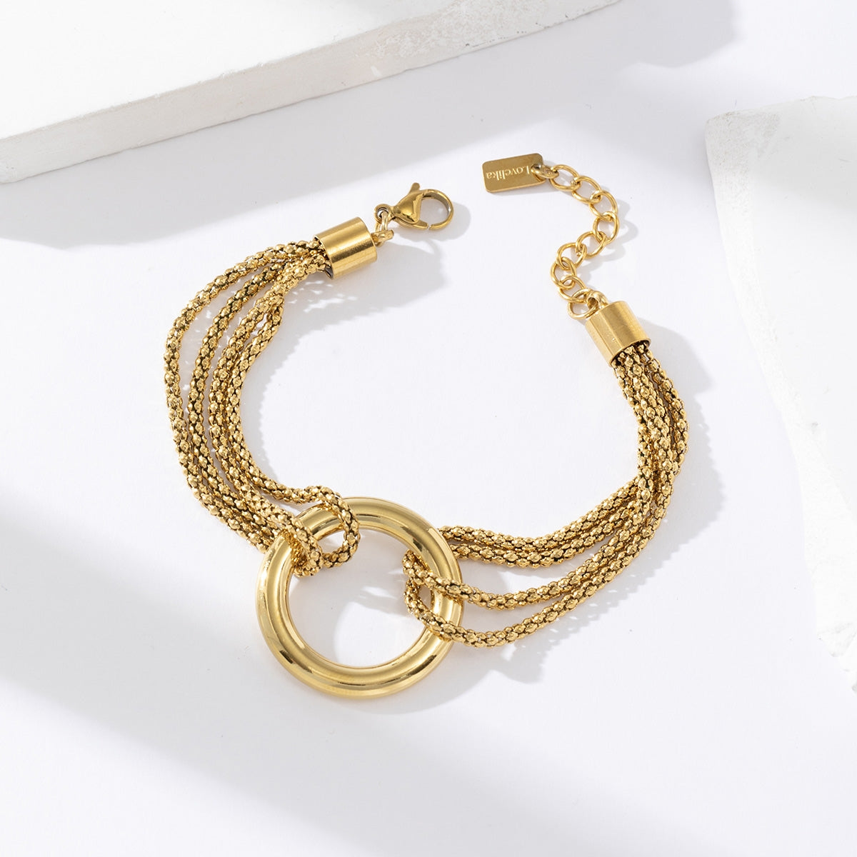 Naori - Bracelet acier inoxydable