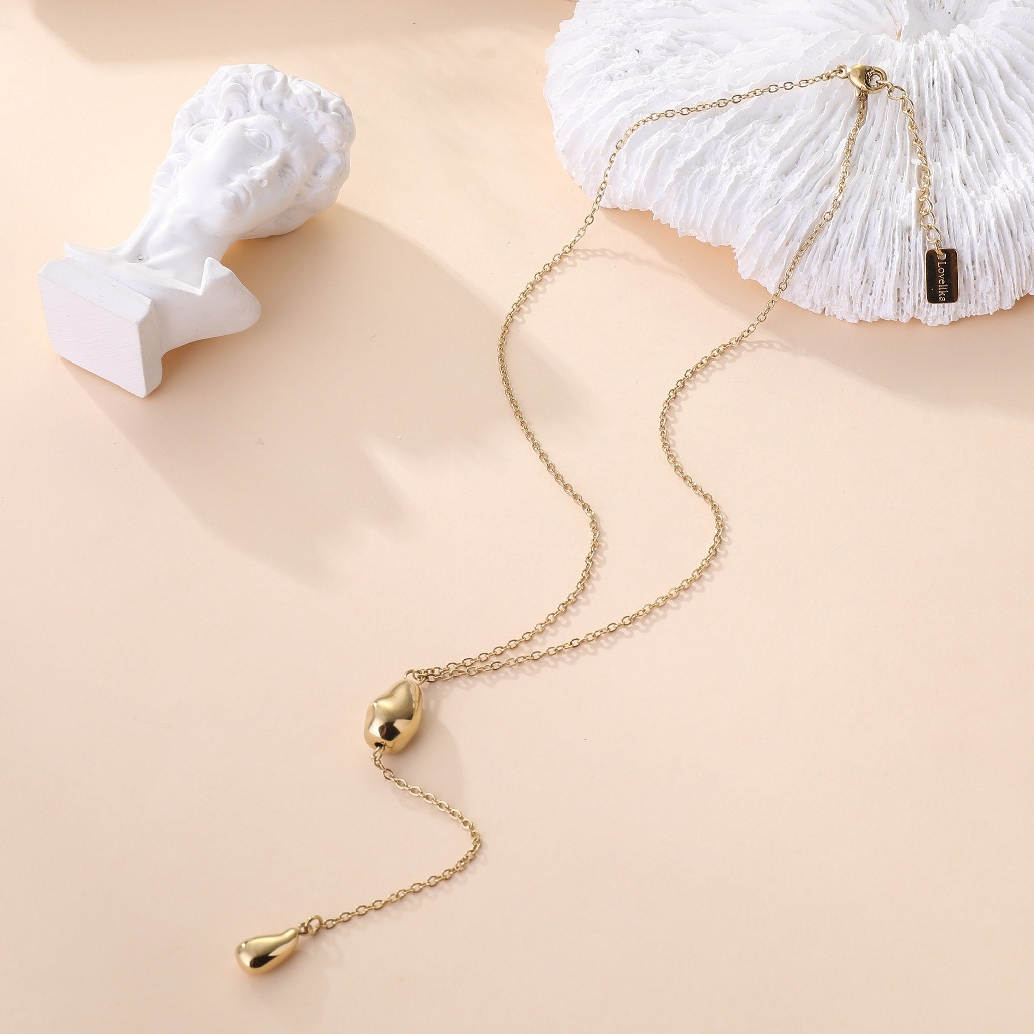 Rocío - Collier lariat goutte