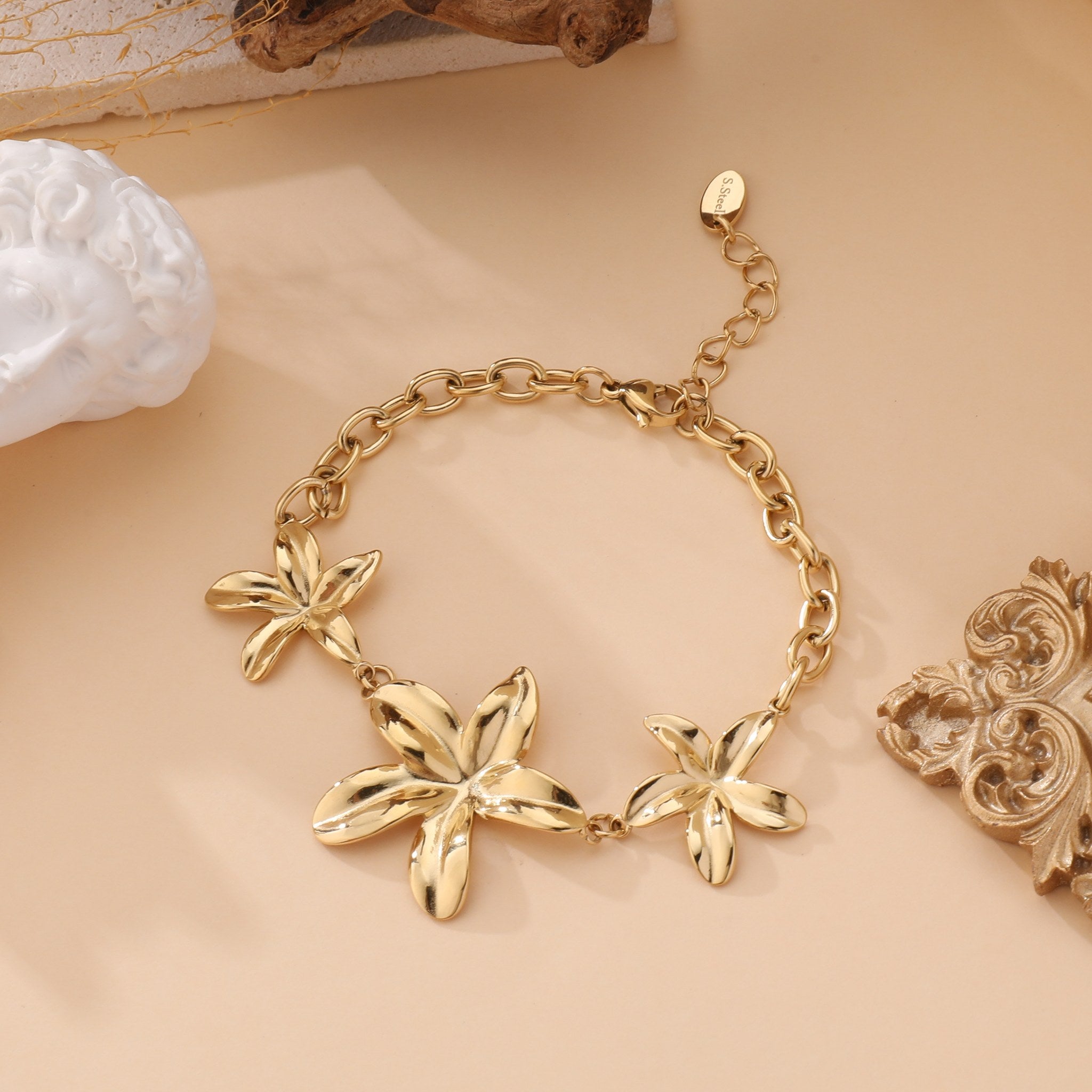 Frangipani - Bracelet fleurs des îles