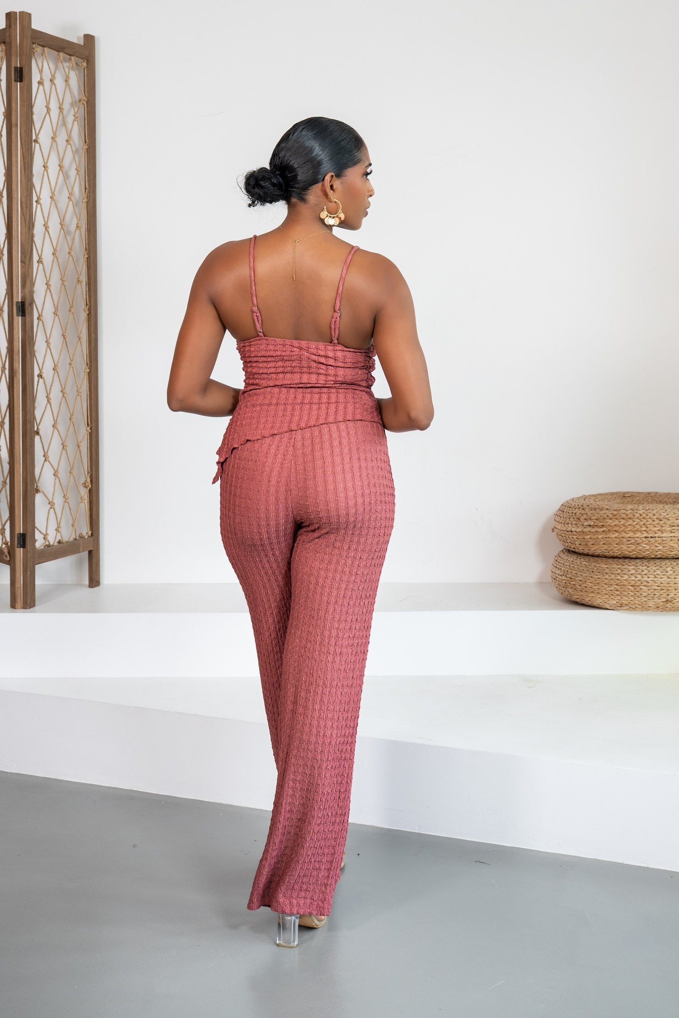 Malva - Ensemble pantalon vieux rose - photo 2