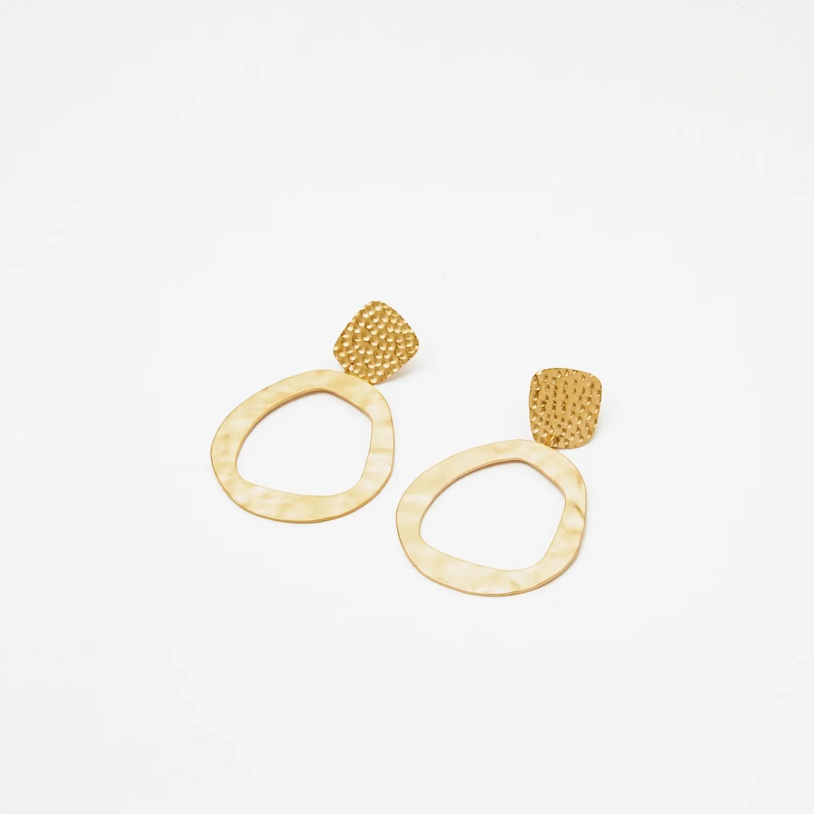 Gilded - Boucles d'oreilles acier inoxydable