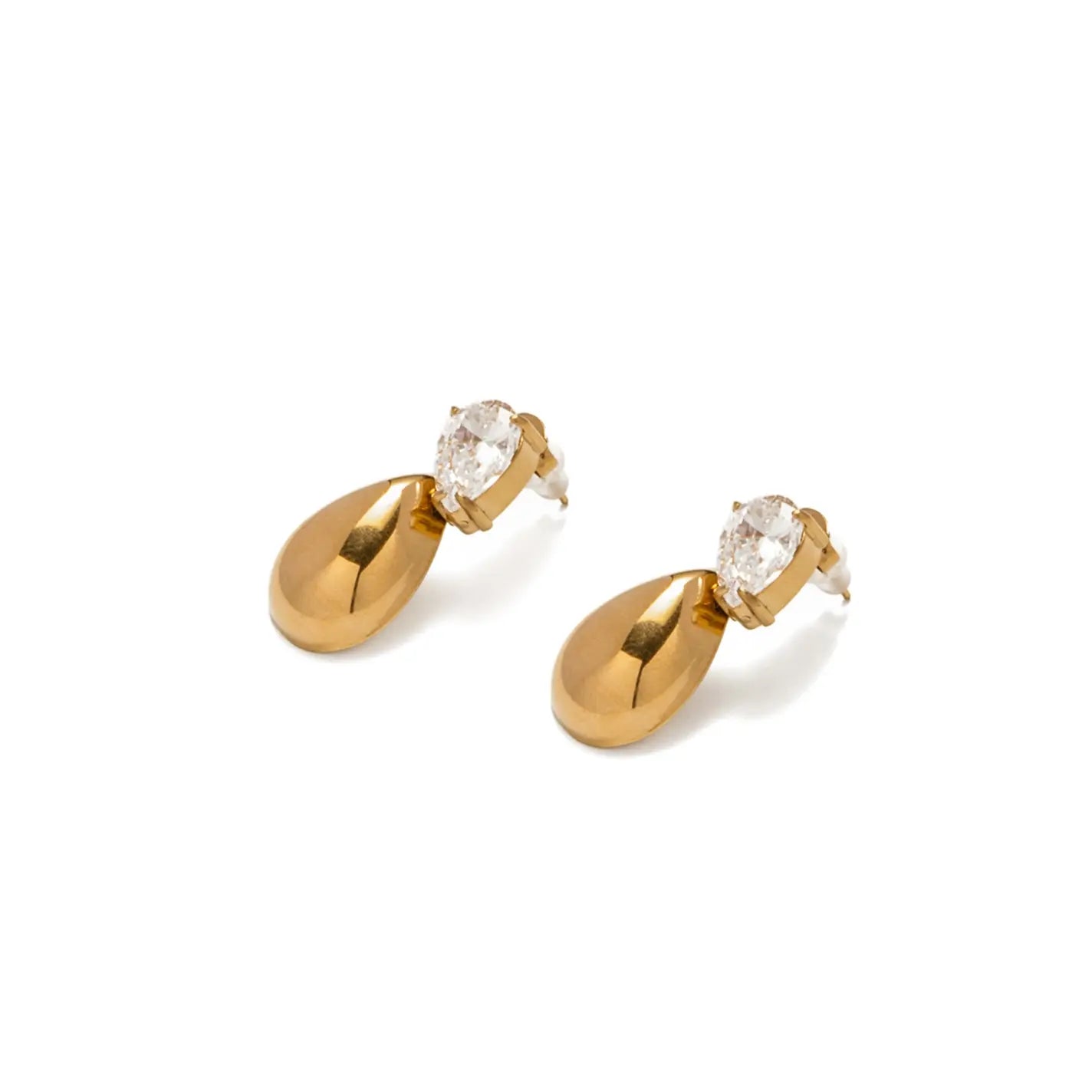 Drops - Boucles d'oreilles acier inoxydable