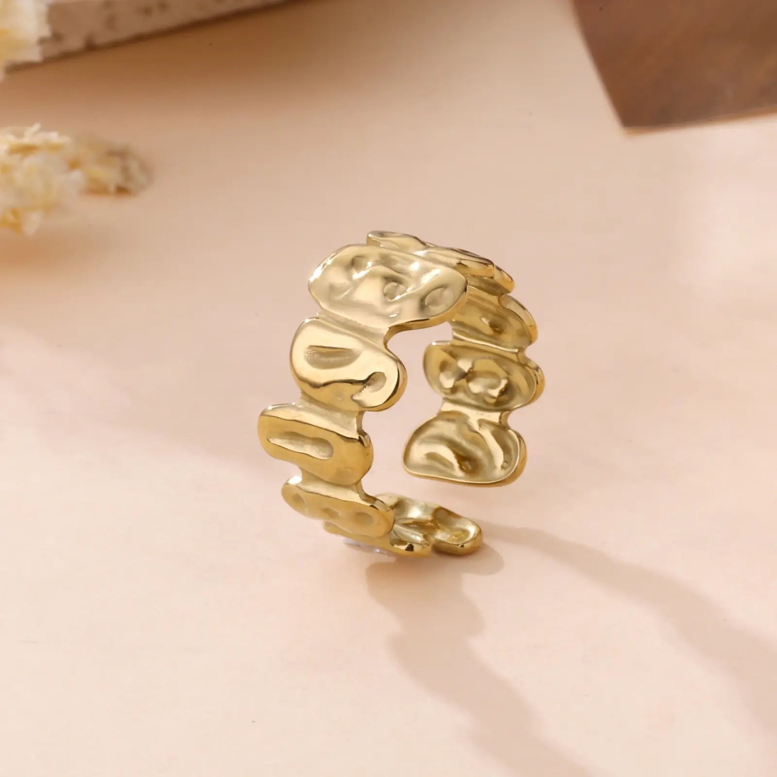 Calma - Bague acier inoxydable