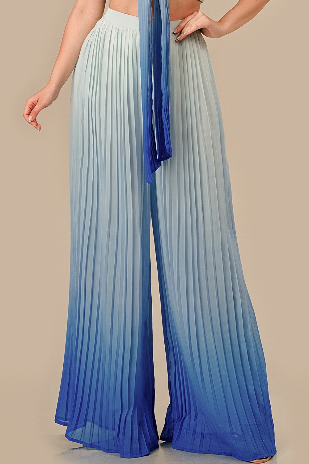 Tidal Motion - Ensemble pantalon dégradé bleu