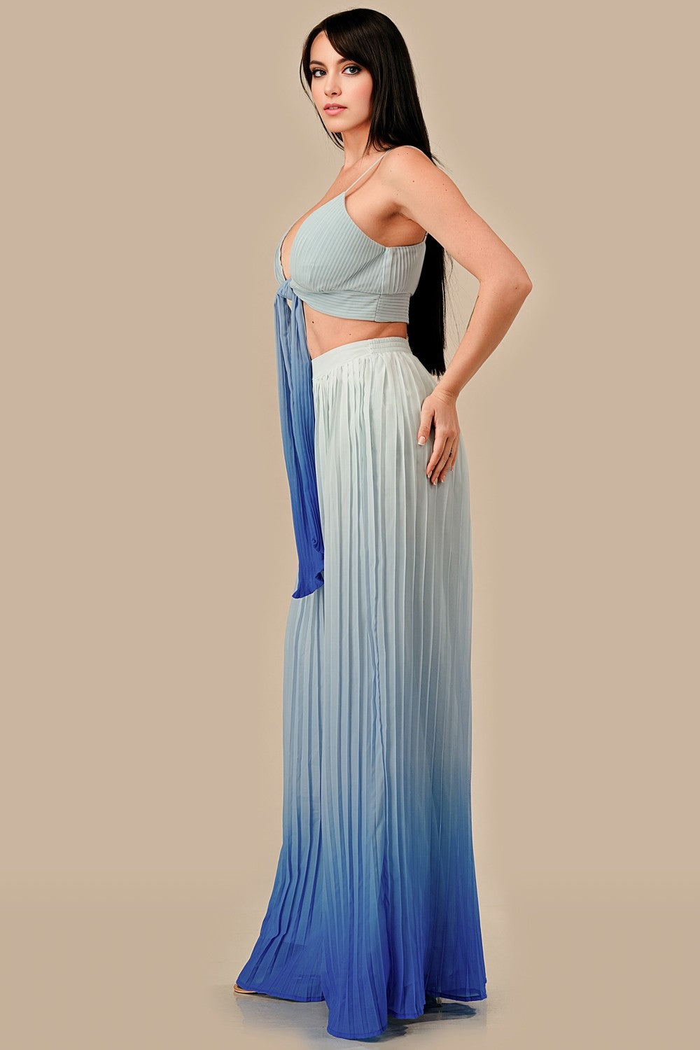 Tidal Motion - Ensemble pantalon dégradé bleu