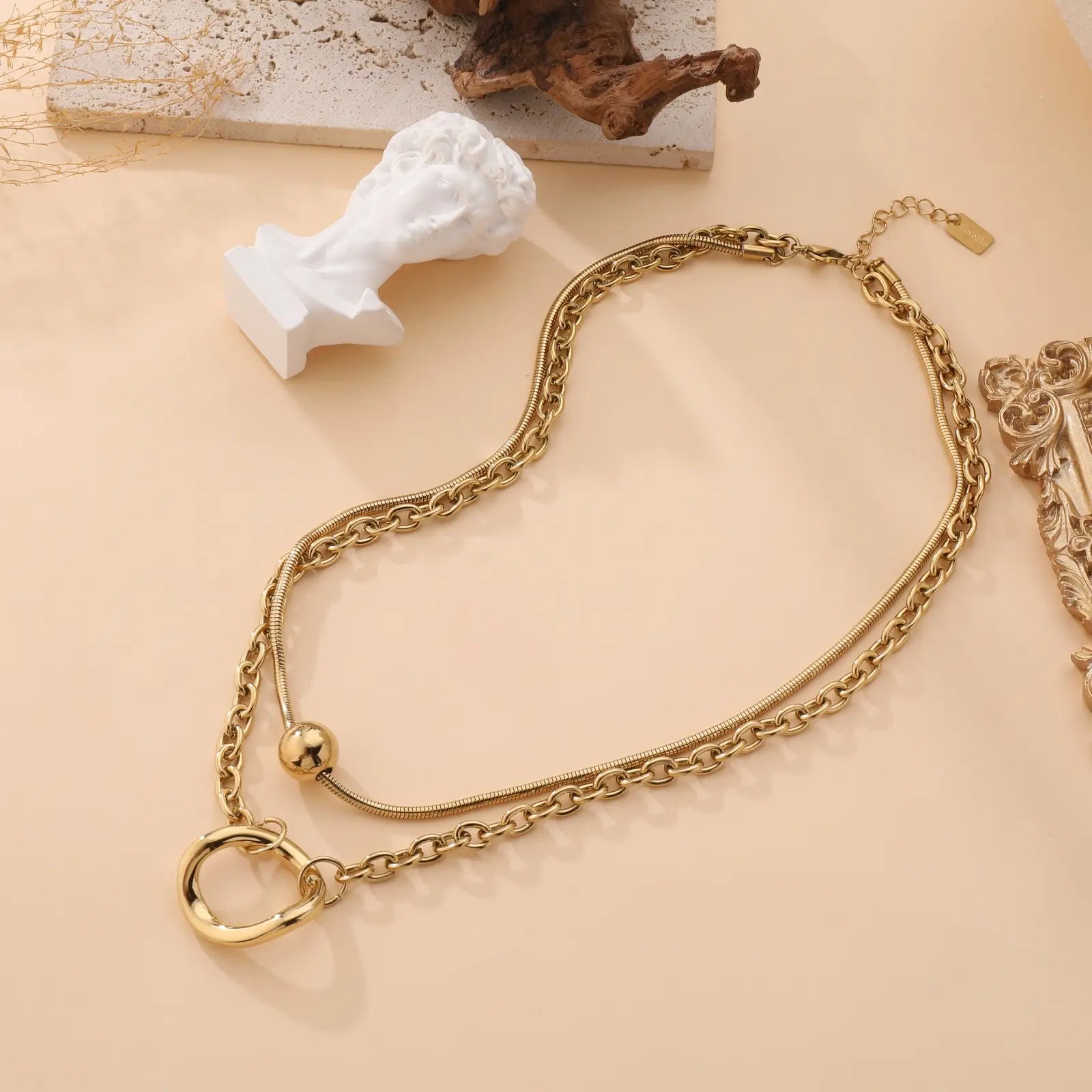 Starlit - Collier acier inoxydable