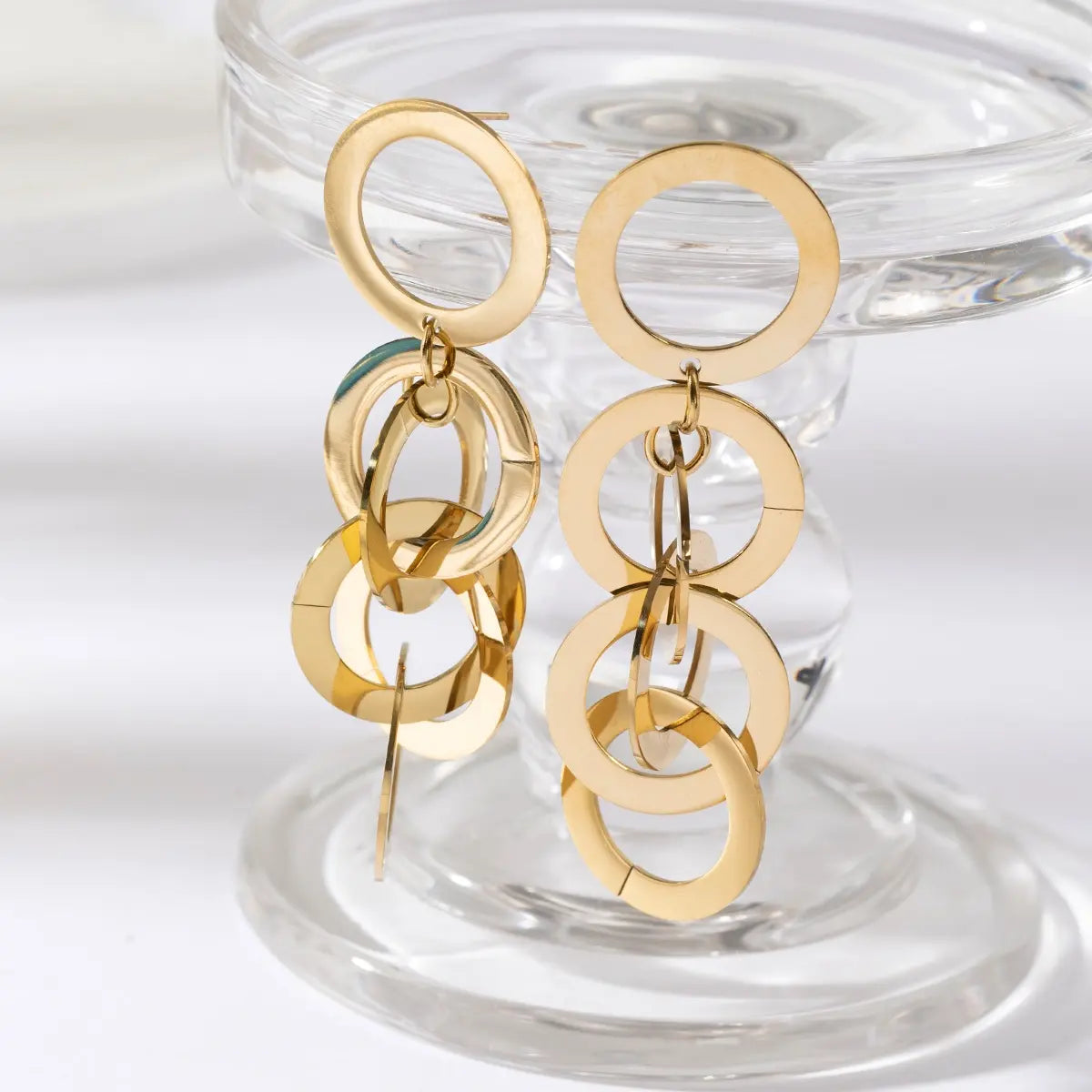 Zaya - Boucles d'oreilles acier inoxydable