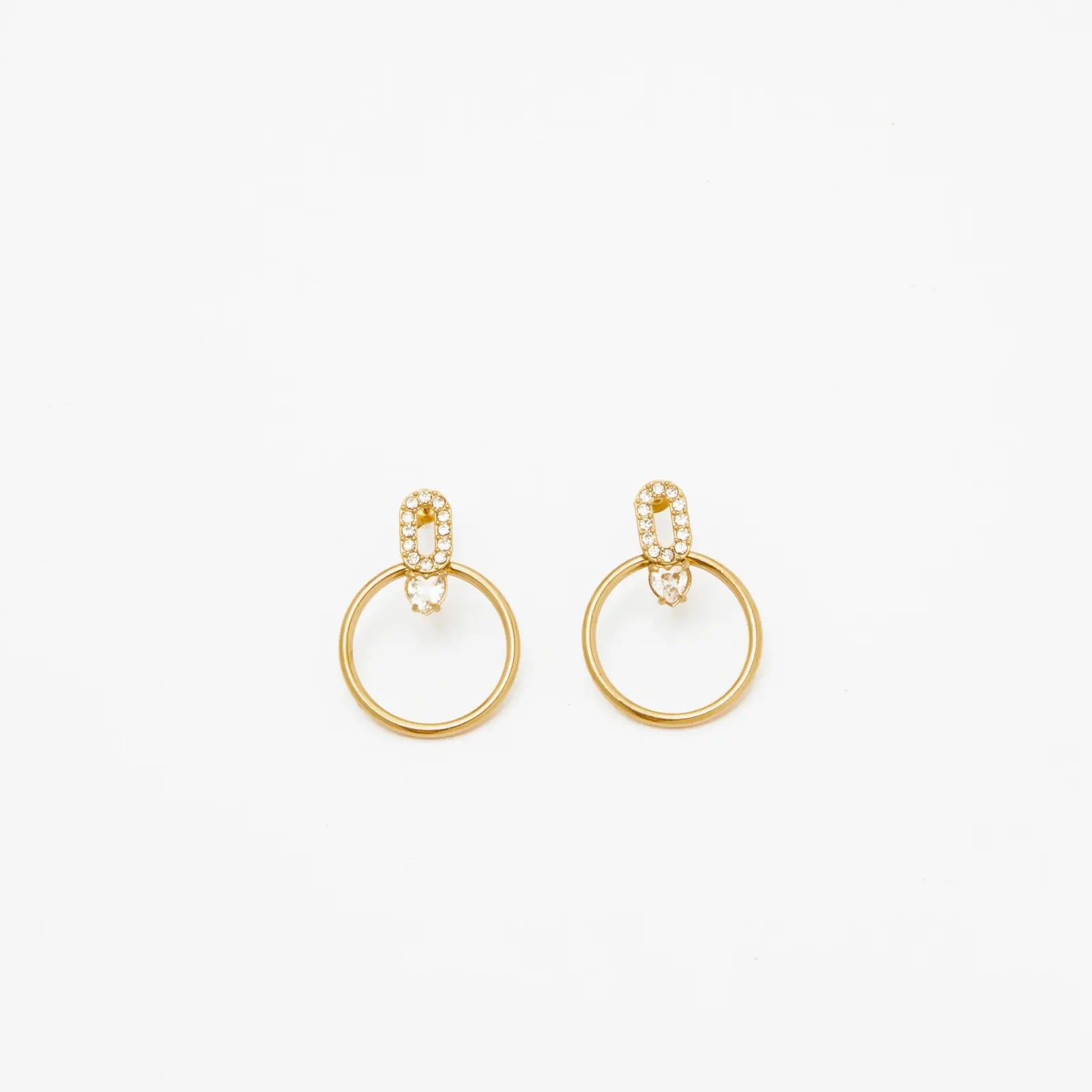 Brisa - Boucles d'oreilles acier inoxydable