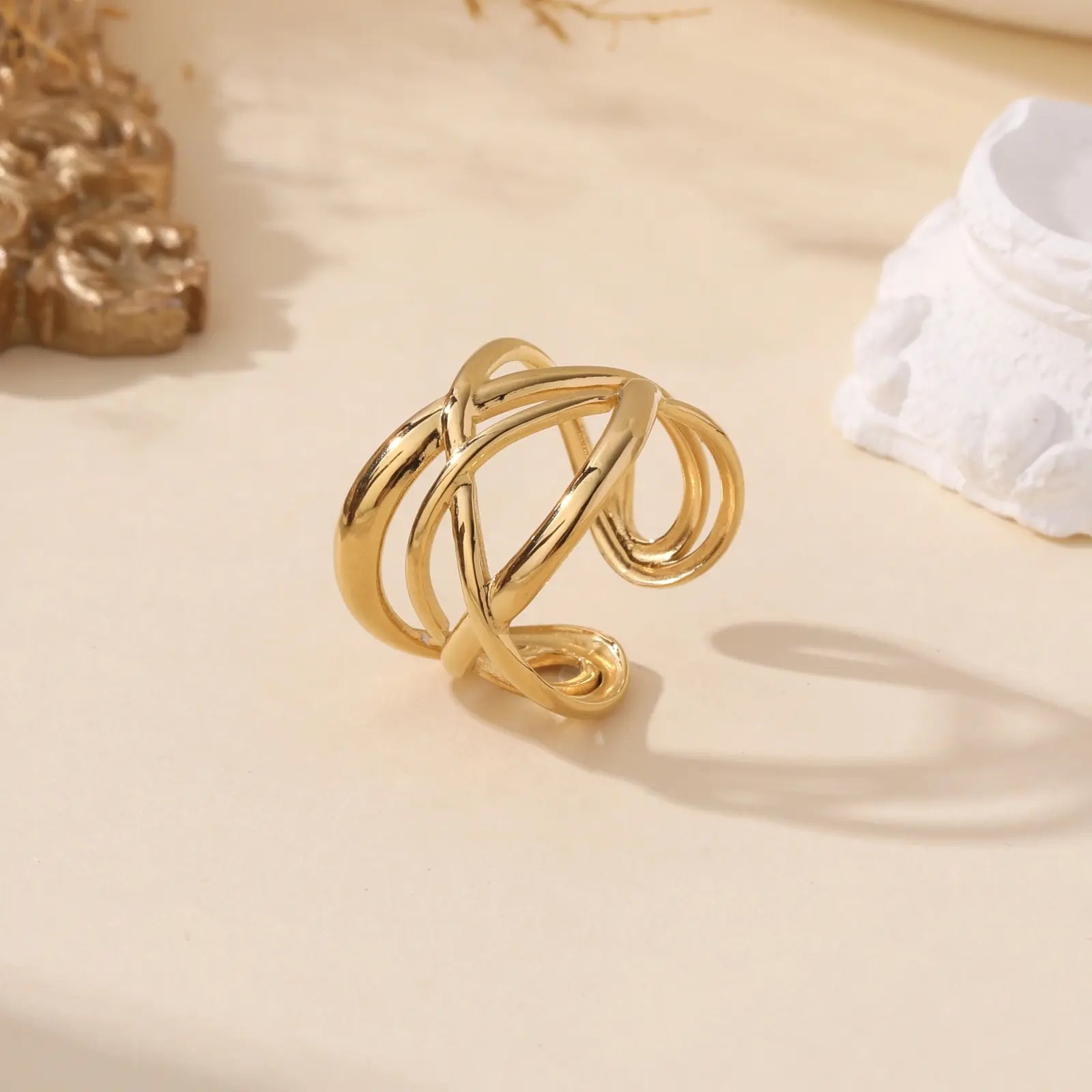 Avela - Bague acier inoxydable