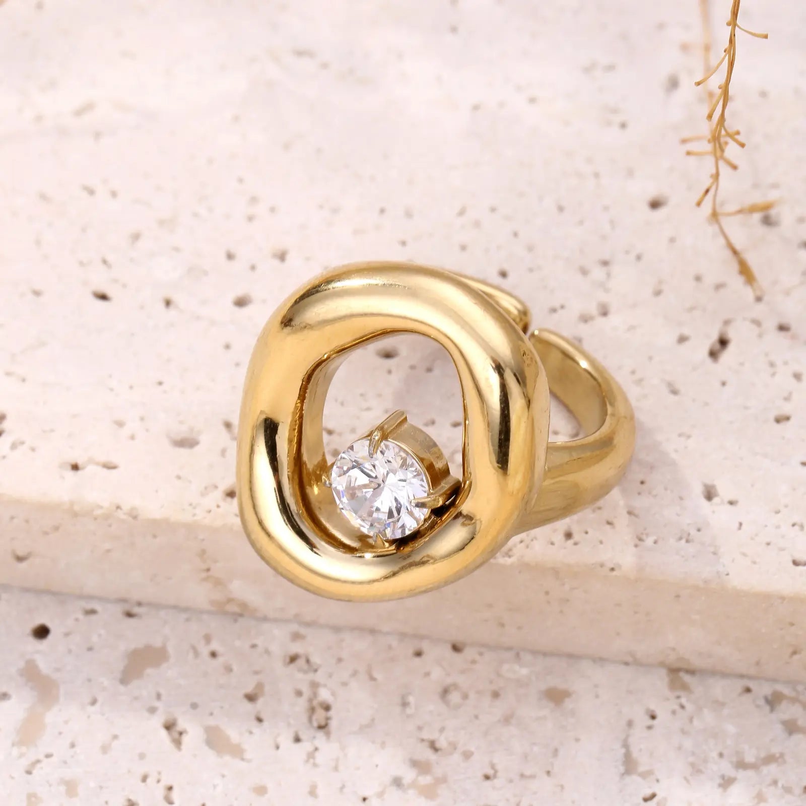 Anara - Bague acier inoxydable