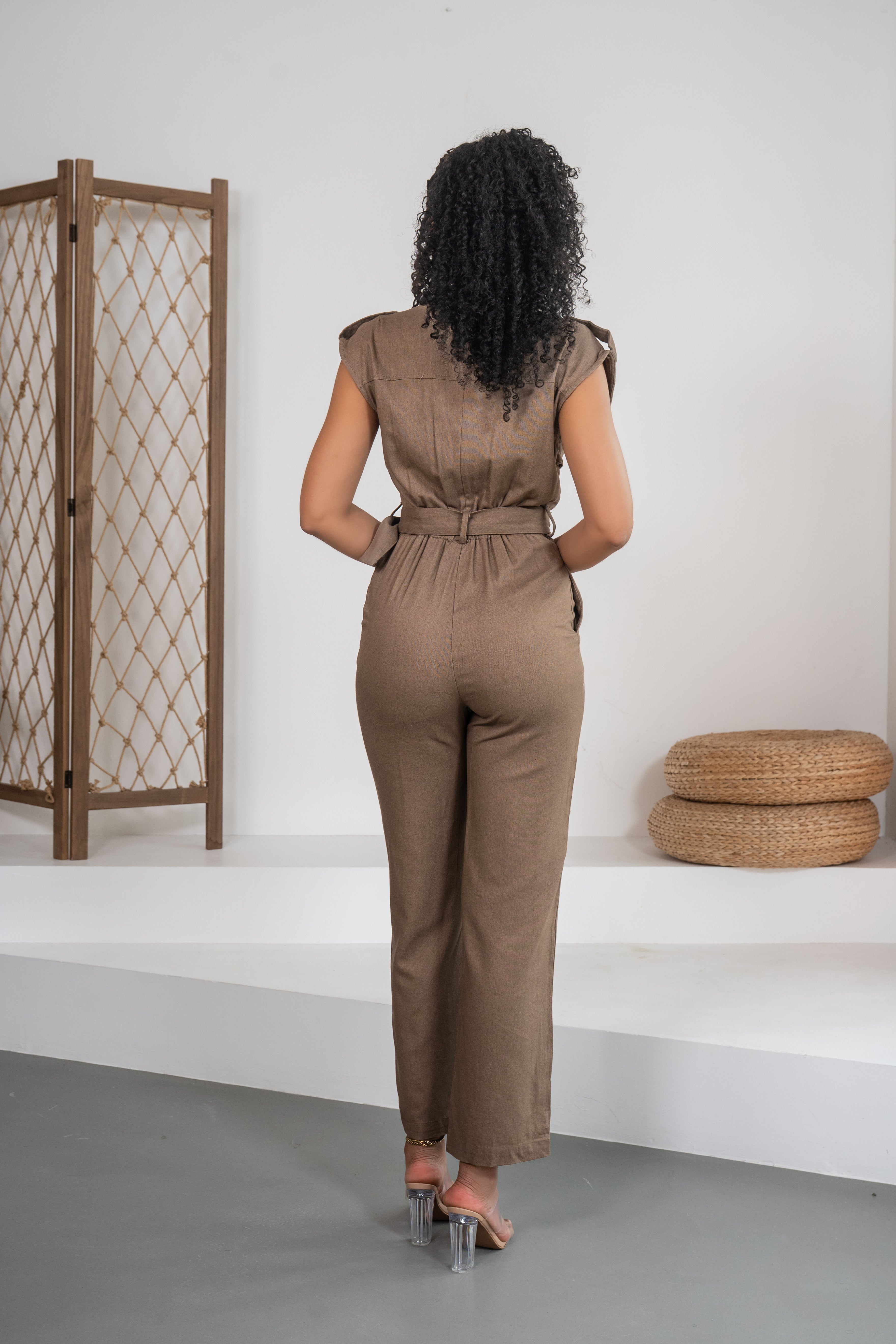No time off - Combinaison pantalon chic taupe