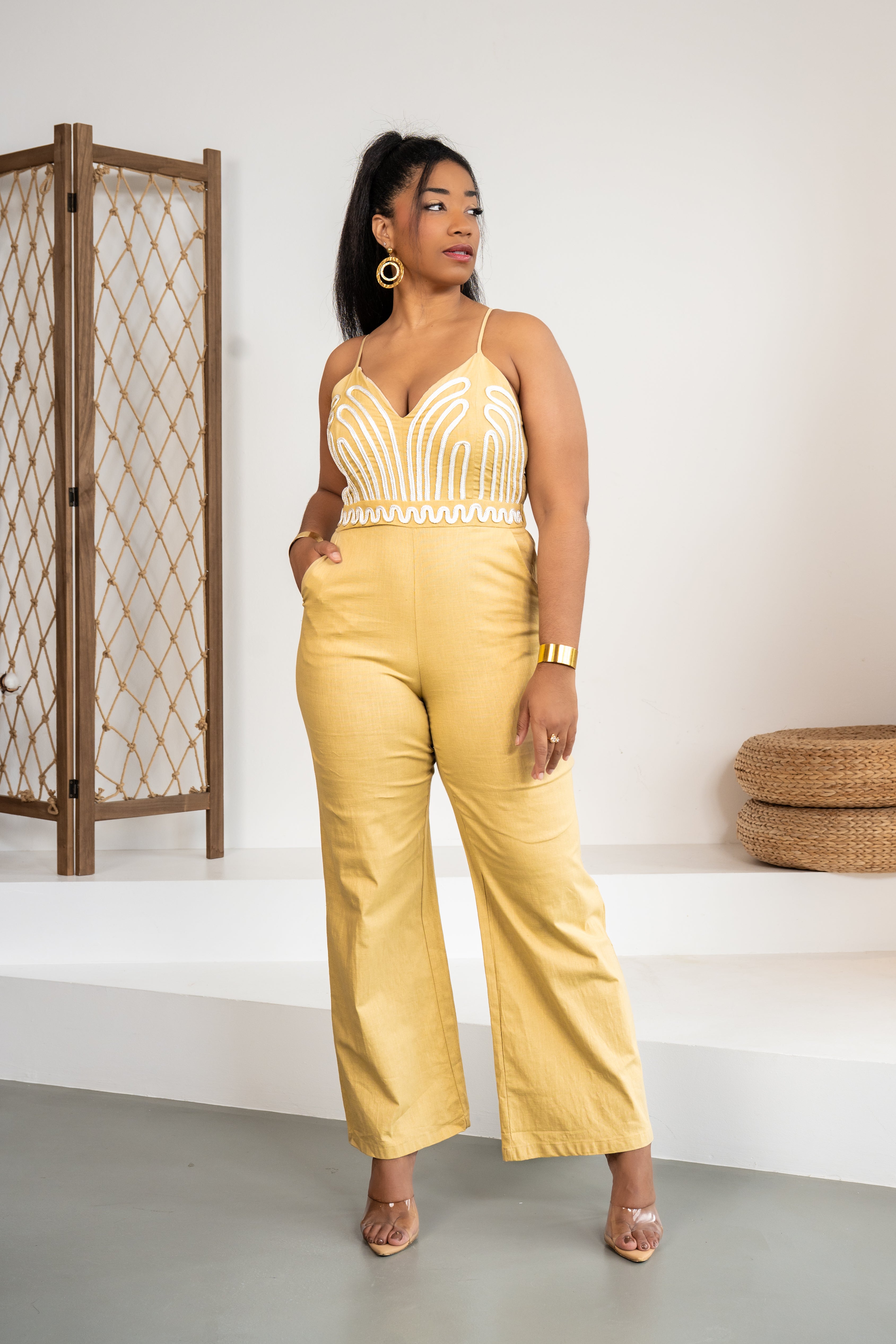 Sable Aura - Combi pantalon élégante