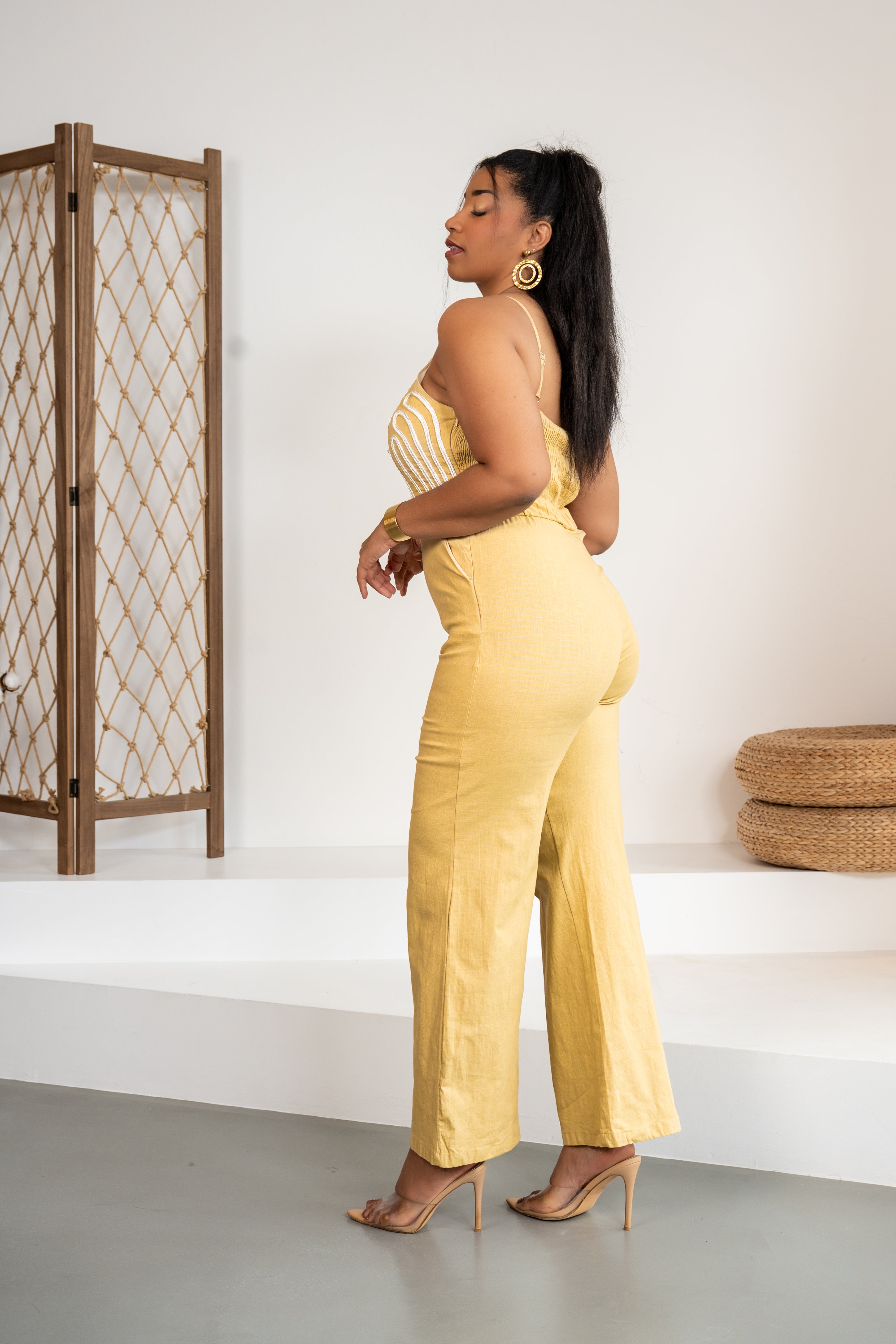 Sable Aura - Combi pantalon élégante