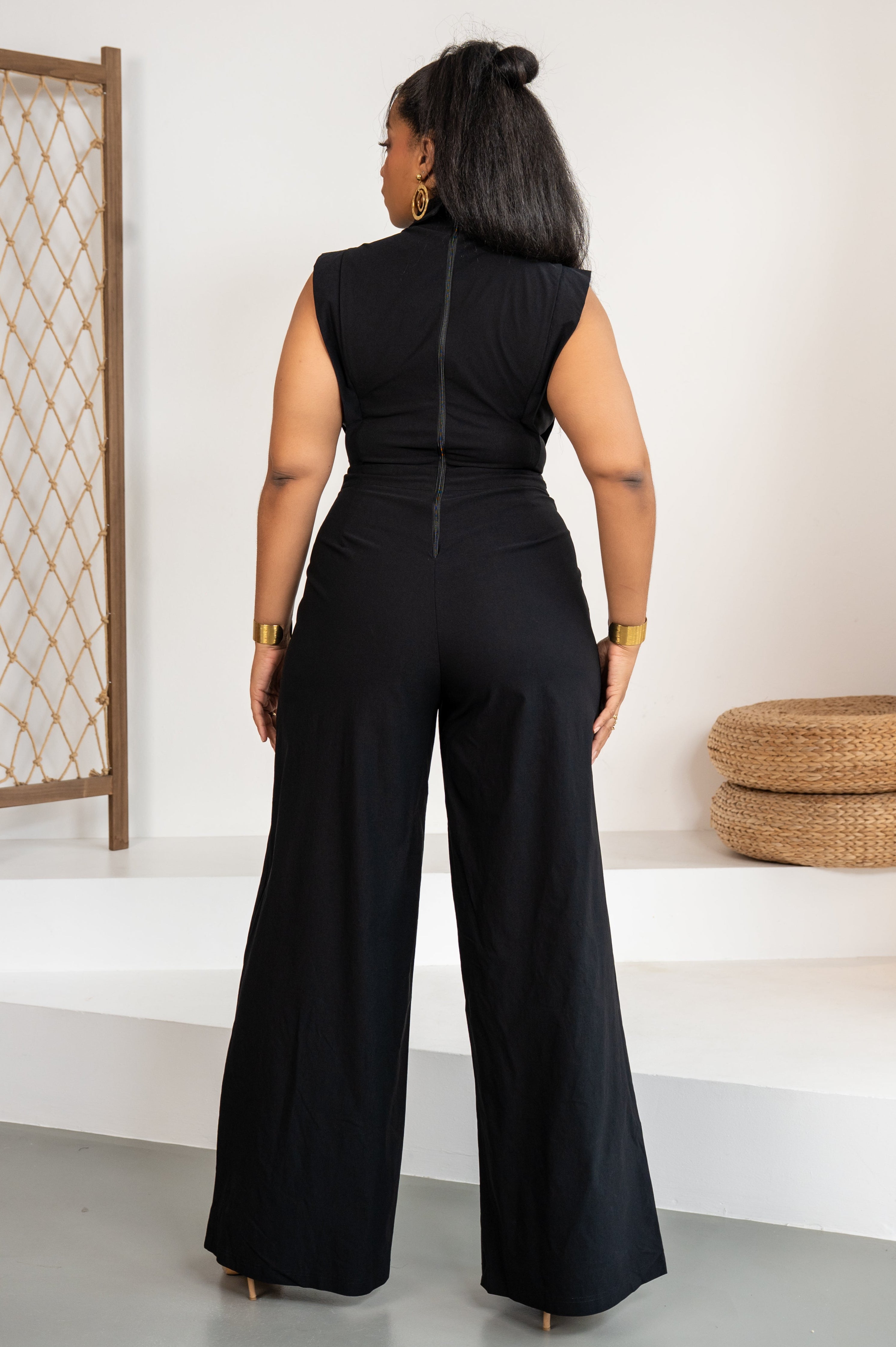 Midnight Tailor - Combinaison structurée noire