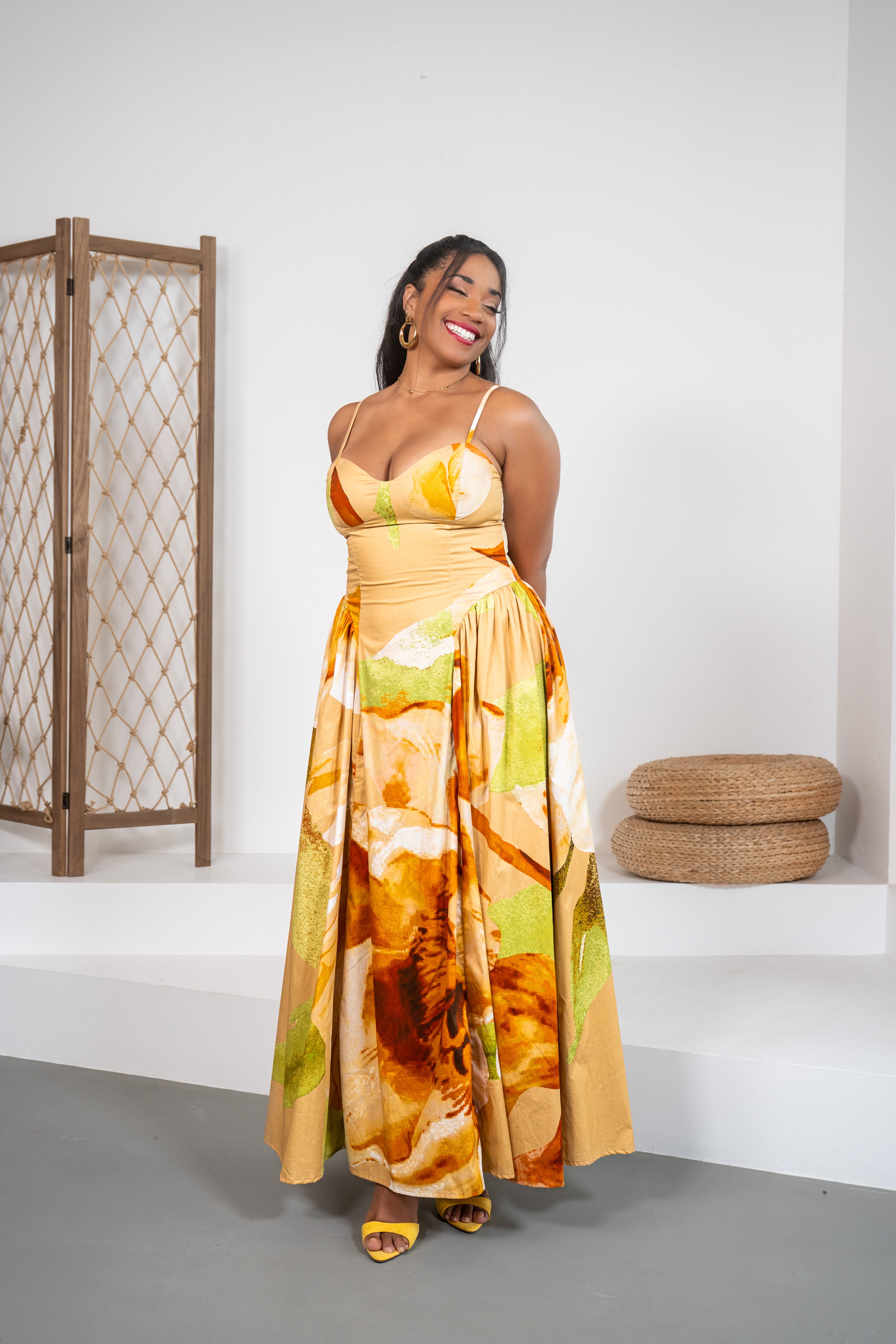 Earth Empress - Robe longue patineuse