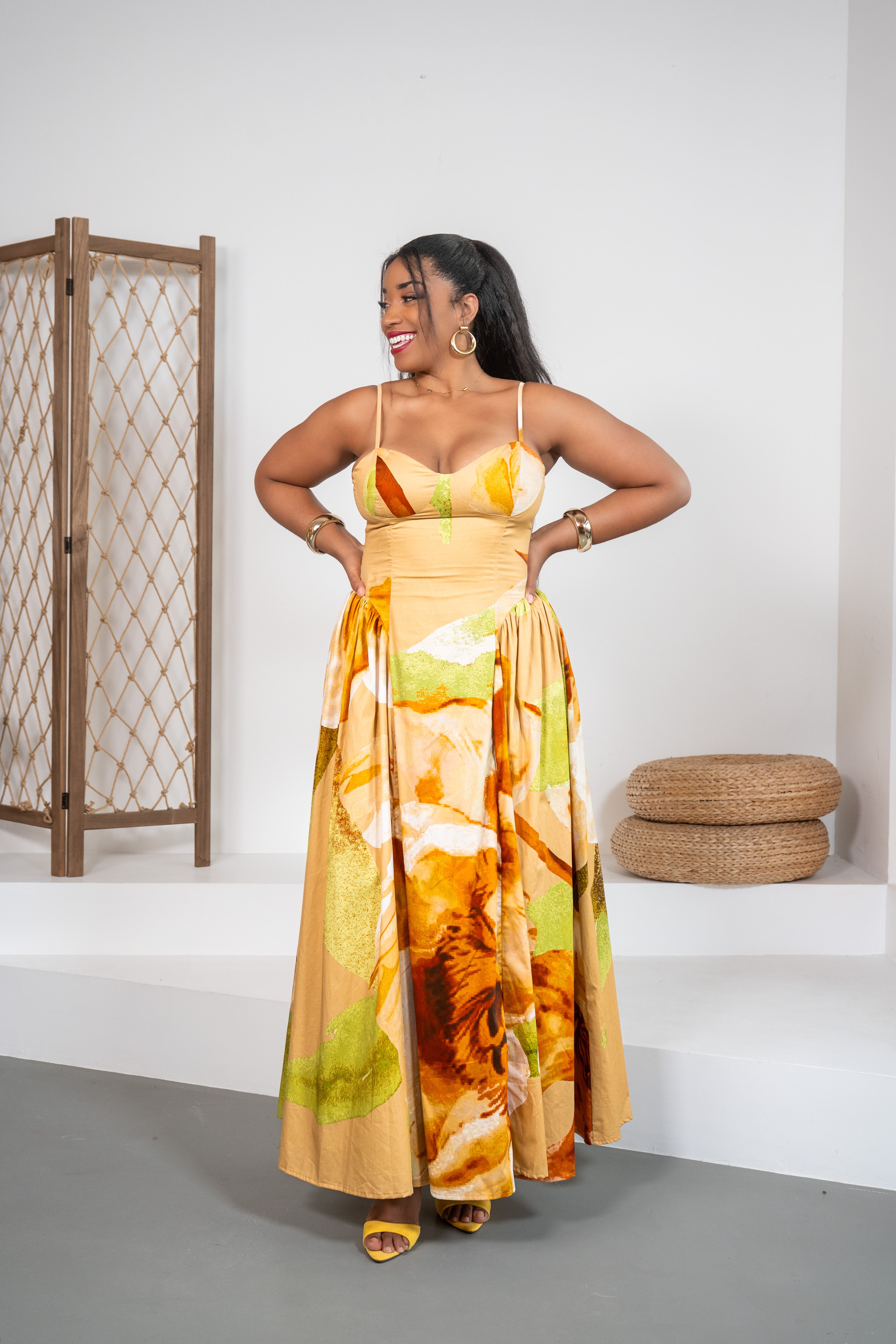 Earth Empress - Robe longue patineuse