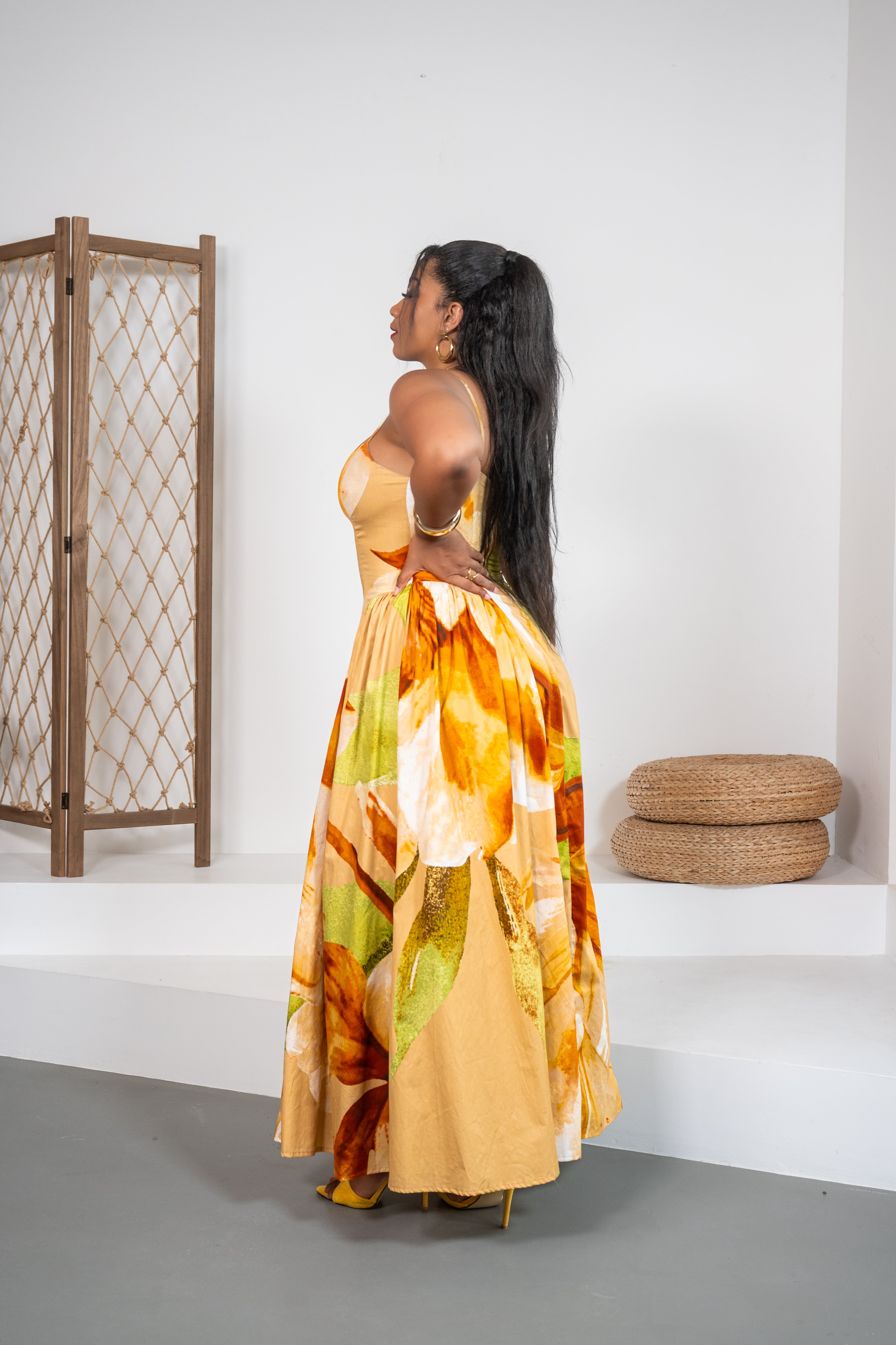 Earth Empress - Robe longue patineuse