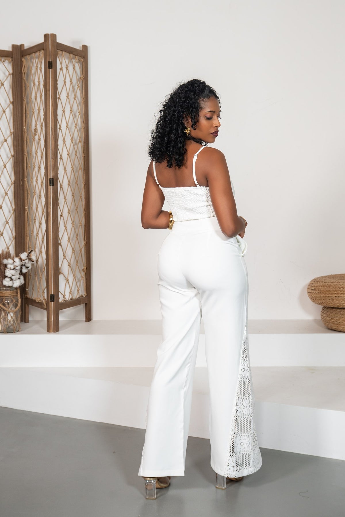 Manzanilla - Ensemble crochet blanc