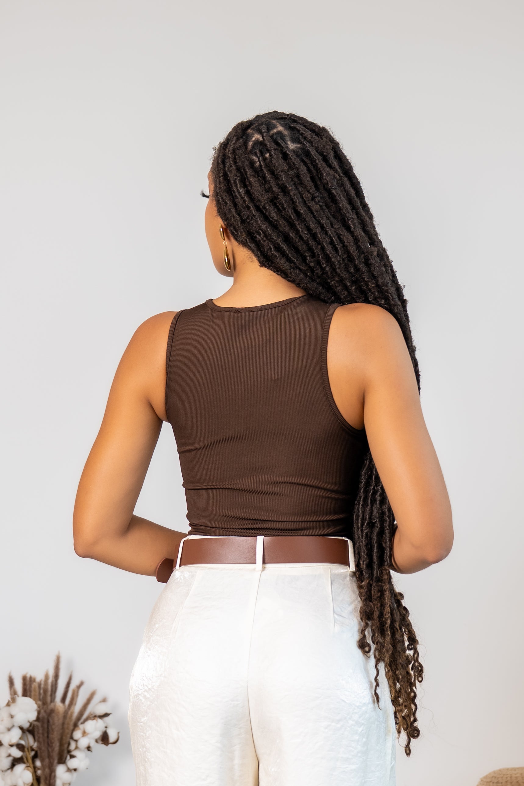 Trendy twist body - Marron