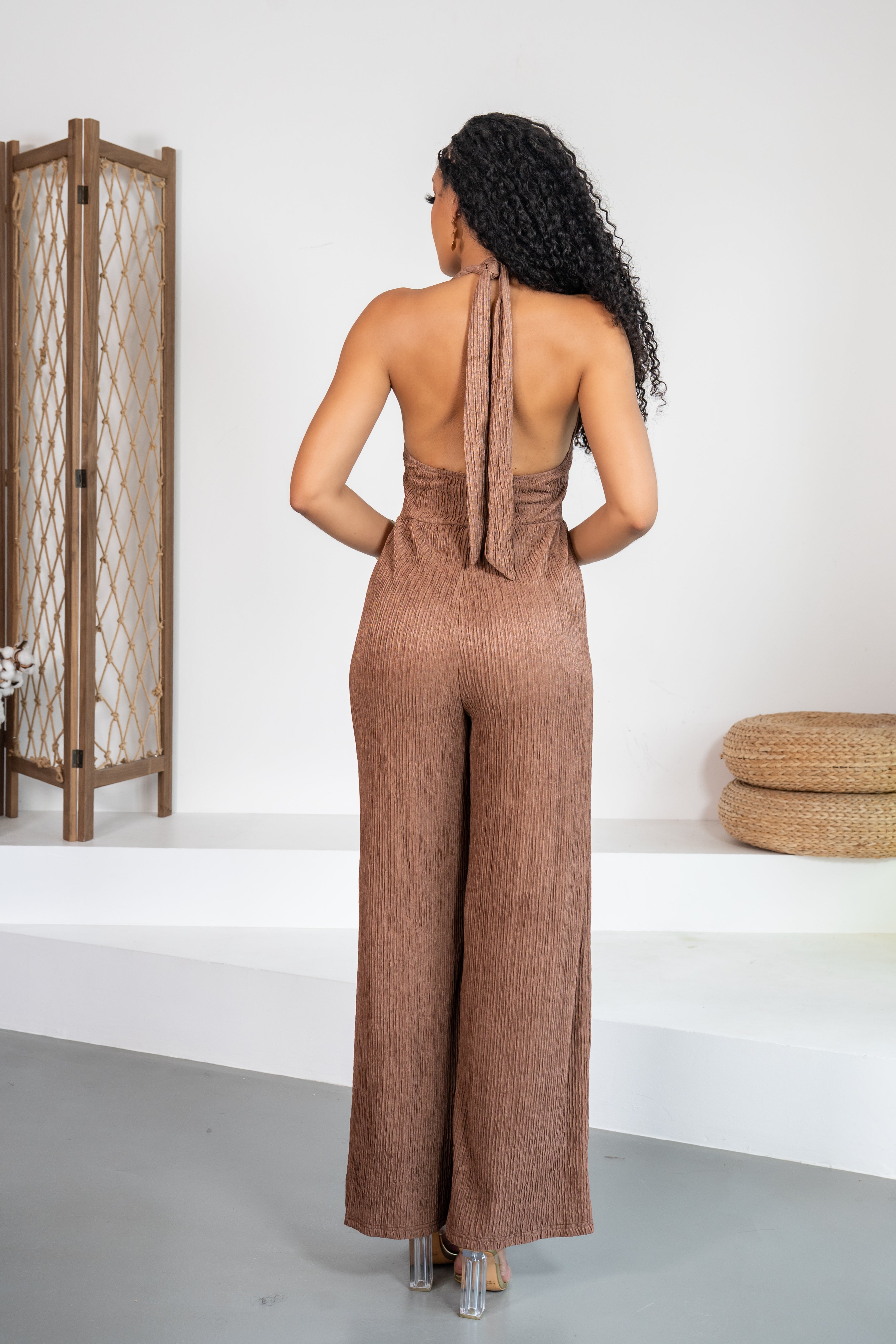 Trigo - Combinaison pantalon beige