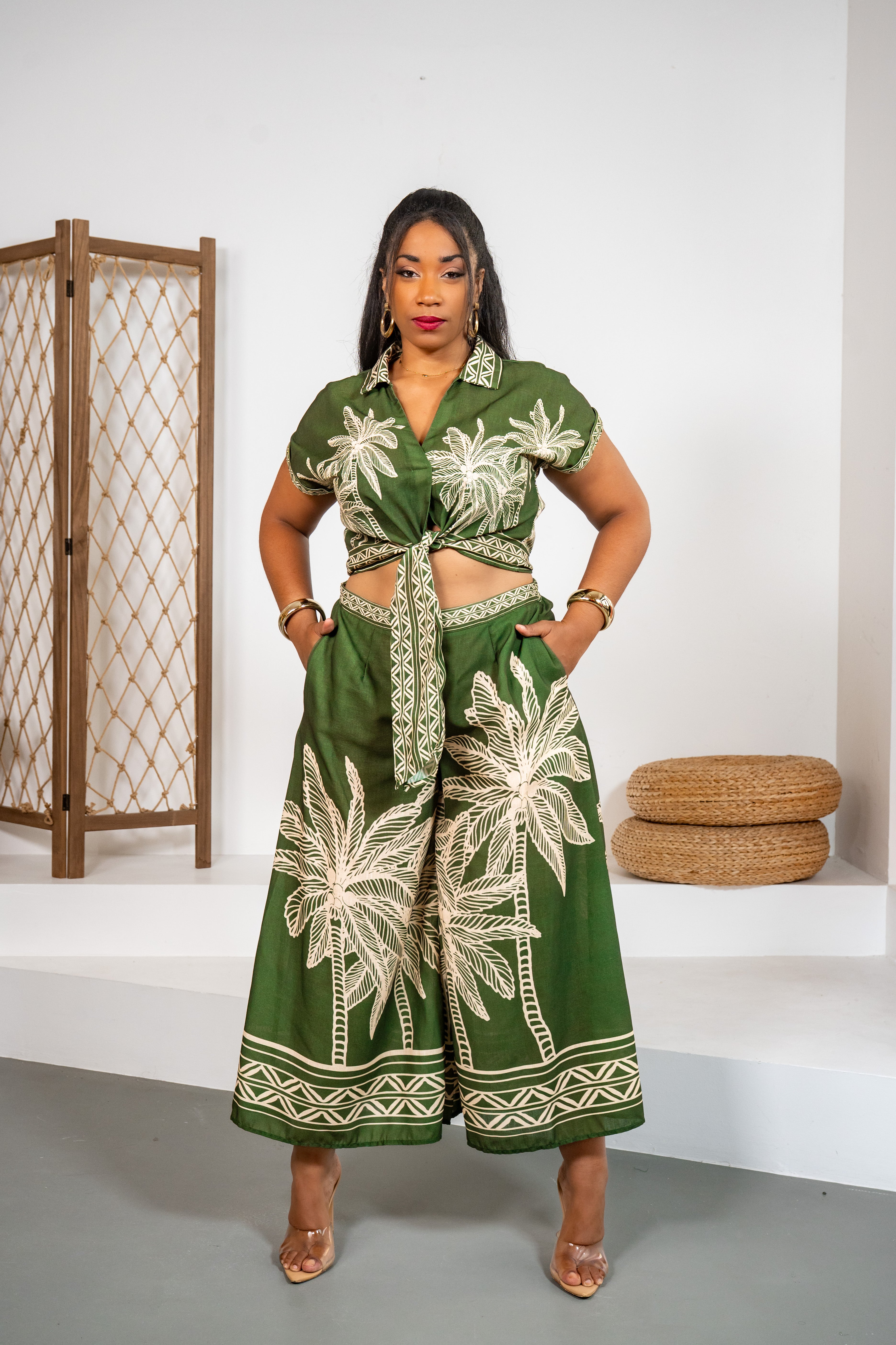 Paraíso Verde - Ensemble pantalon chic