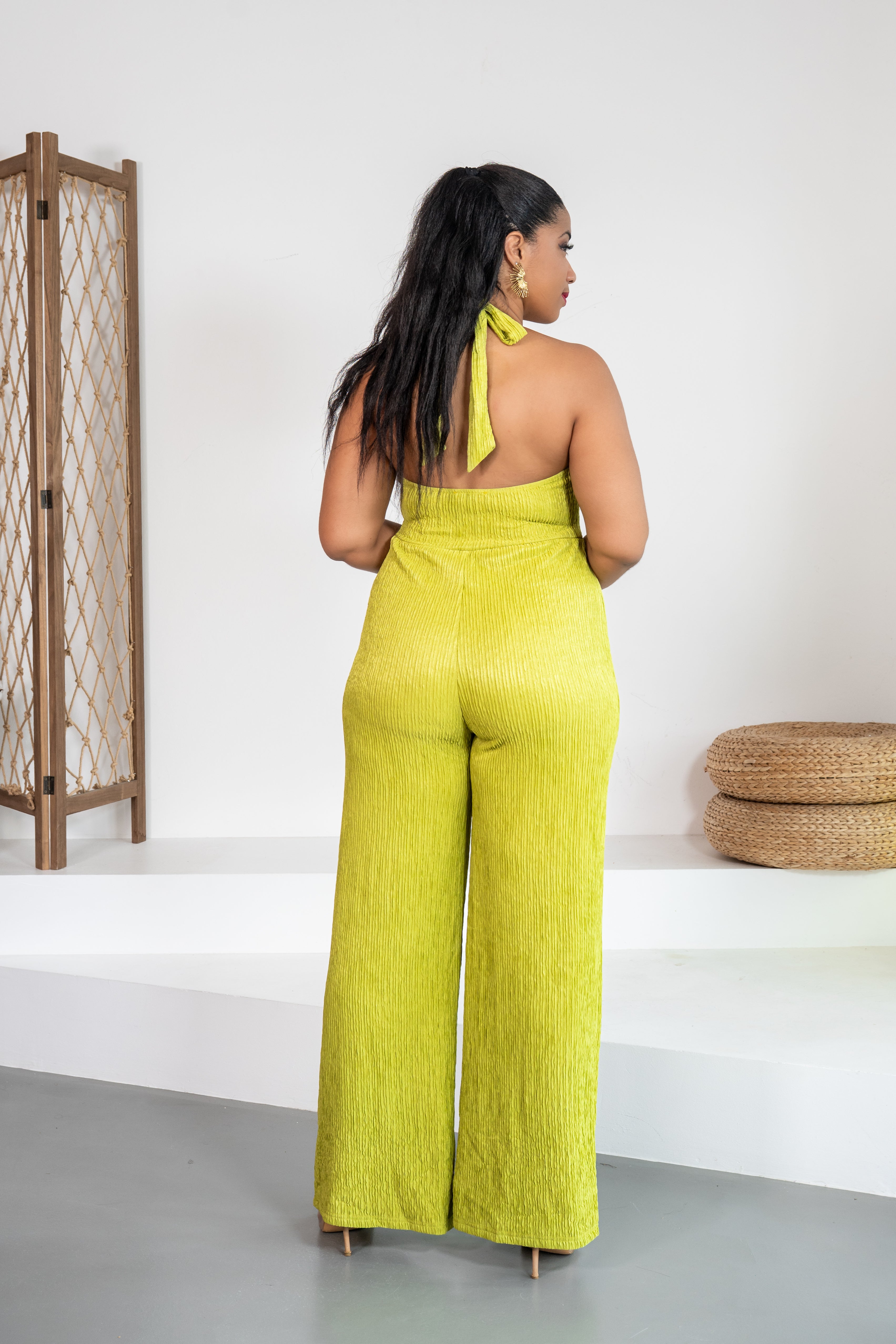 Lima - Combinaison pantalon vert anis