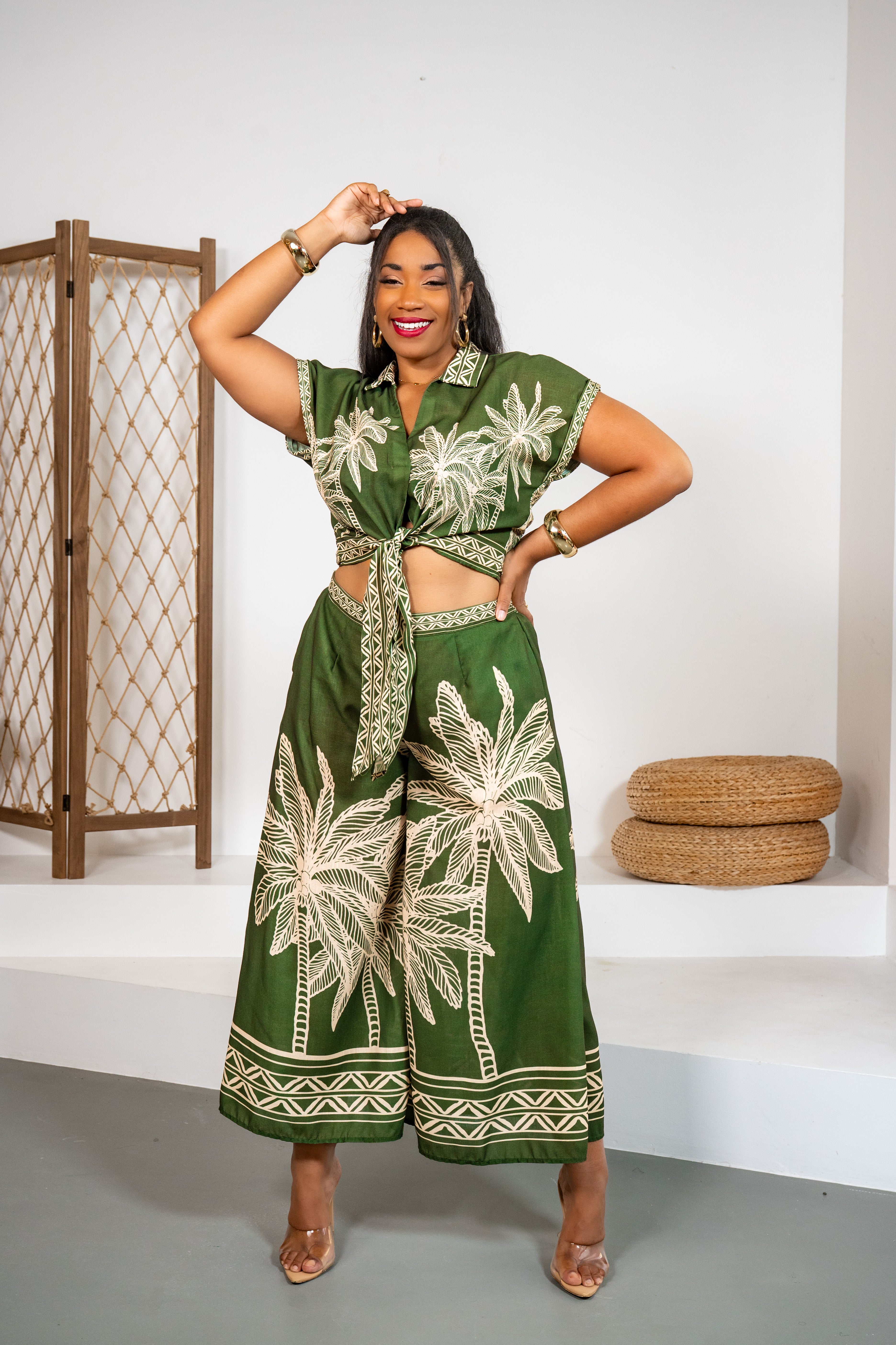 Paraíso Verde - Ensemble pantalon chic