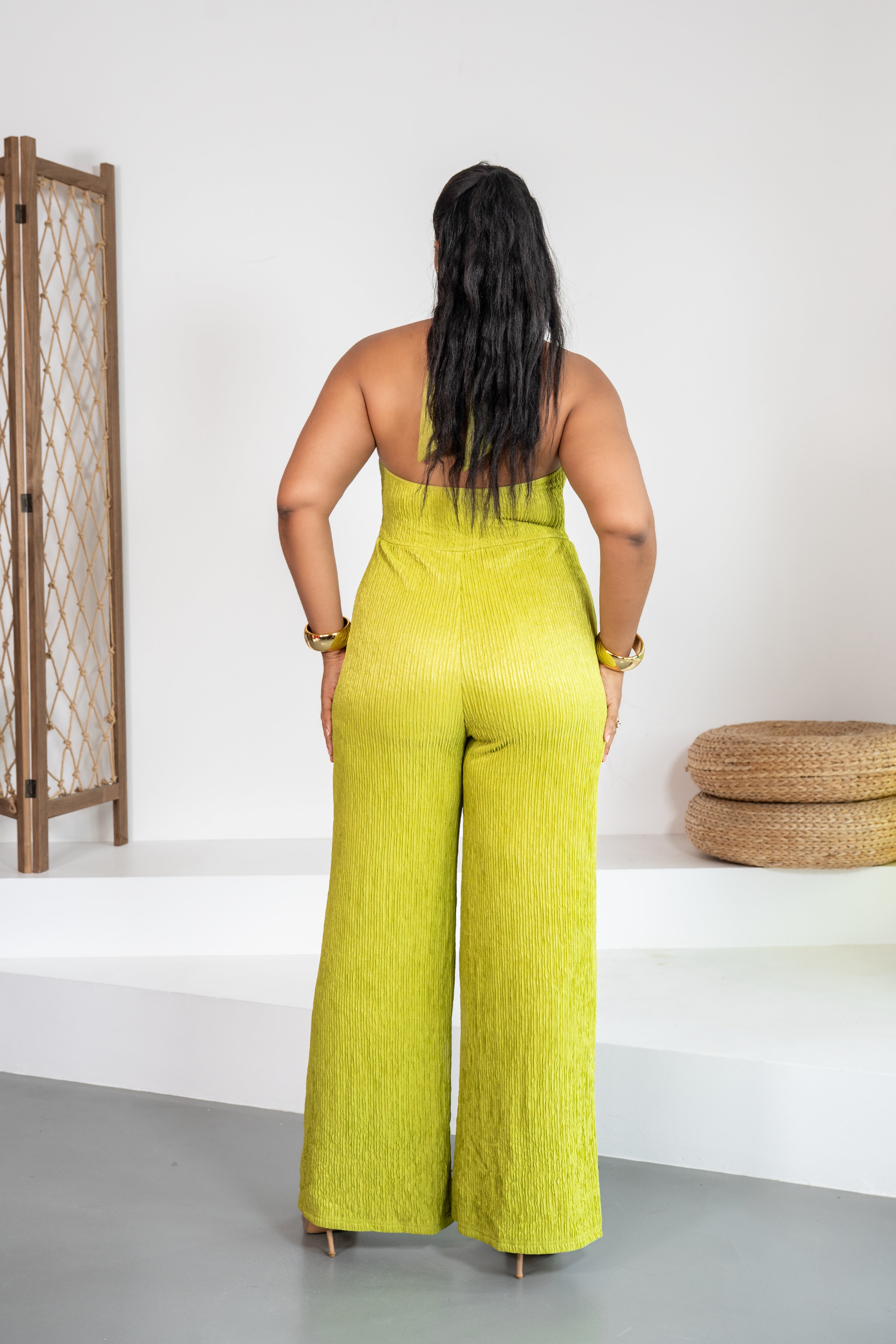 Lima - Combinaison pantalon vert anis