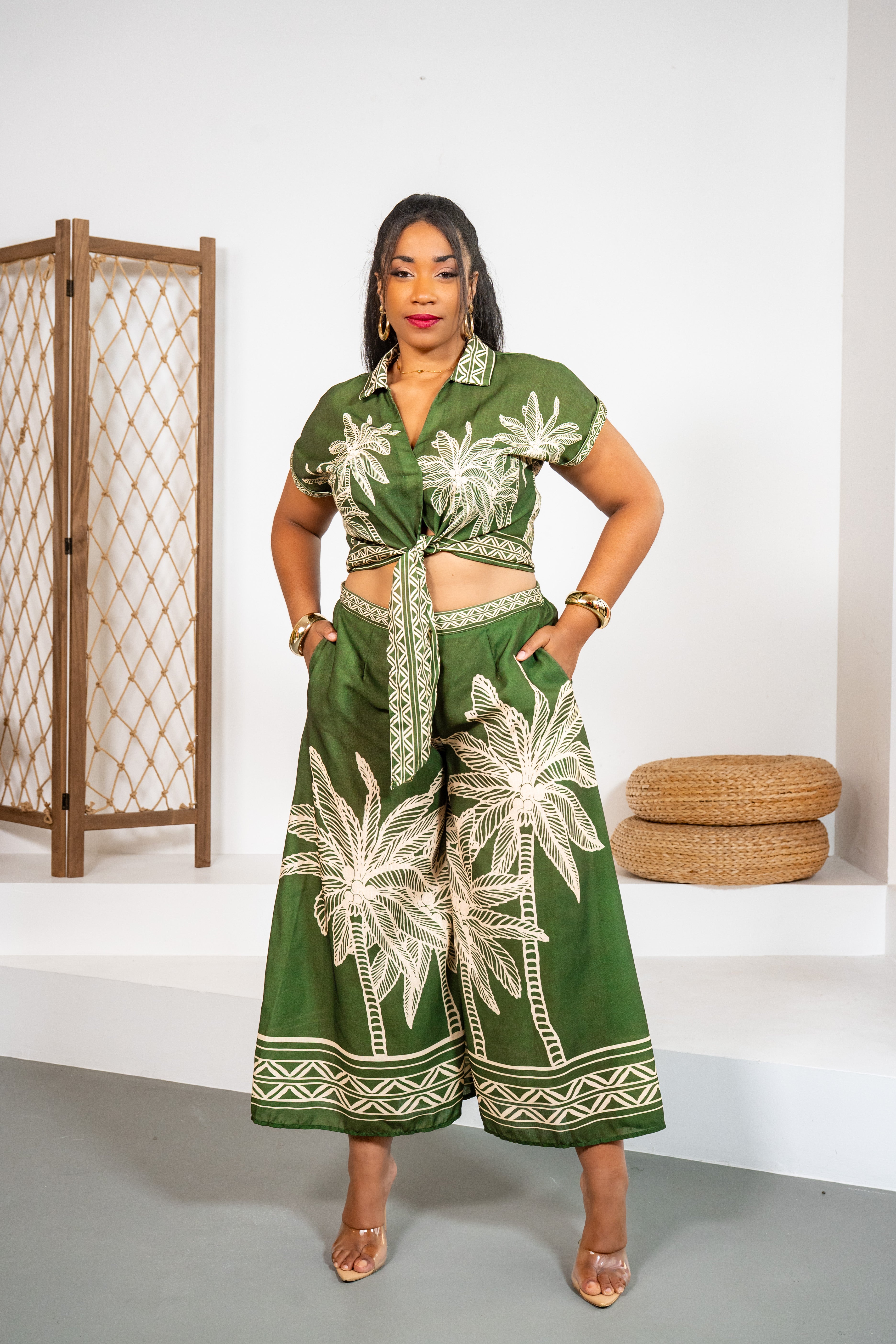 Paraíso Verde - Ensemble pantalon chic