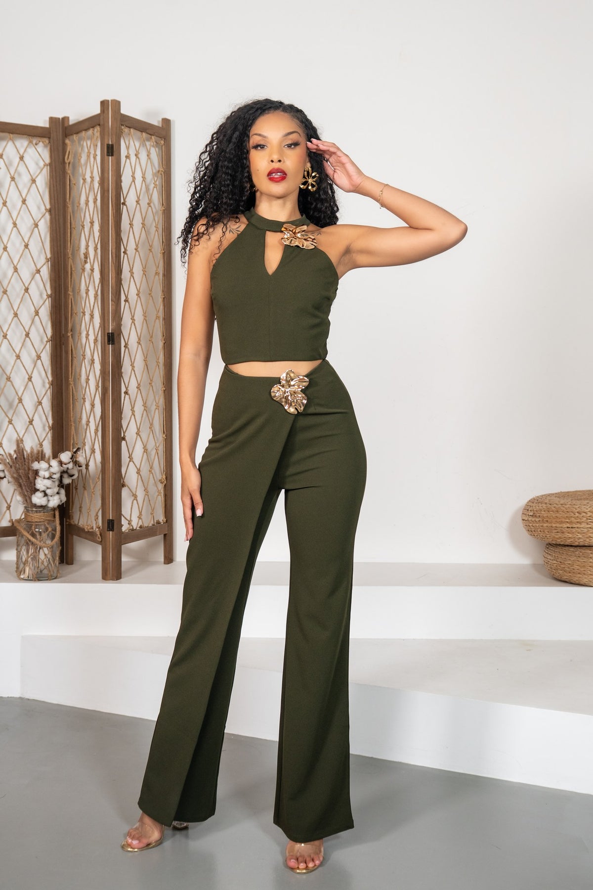 Eucalipto - Ensemble crop kaki