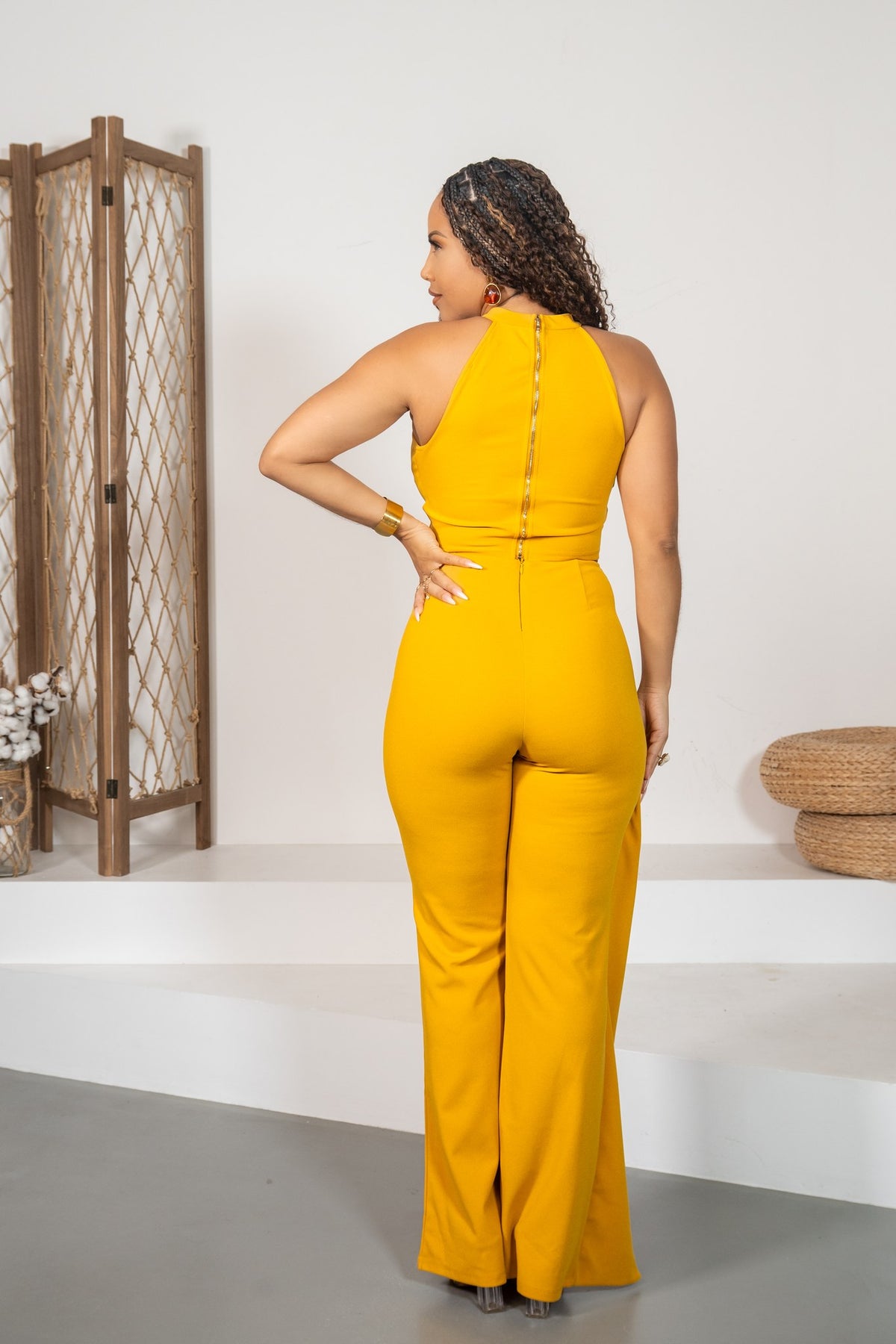 Mimosa - Ensemble crop moutarde