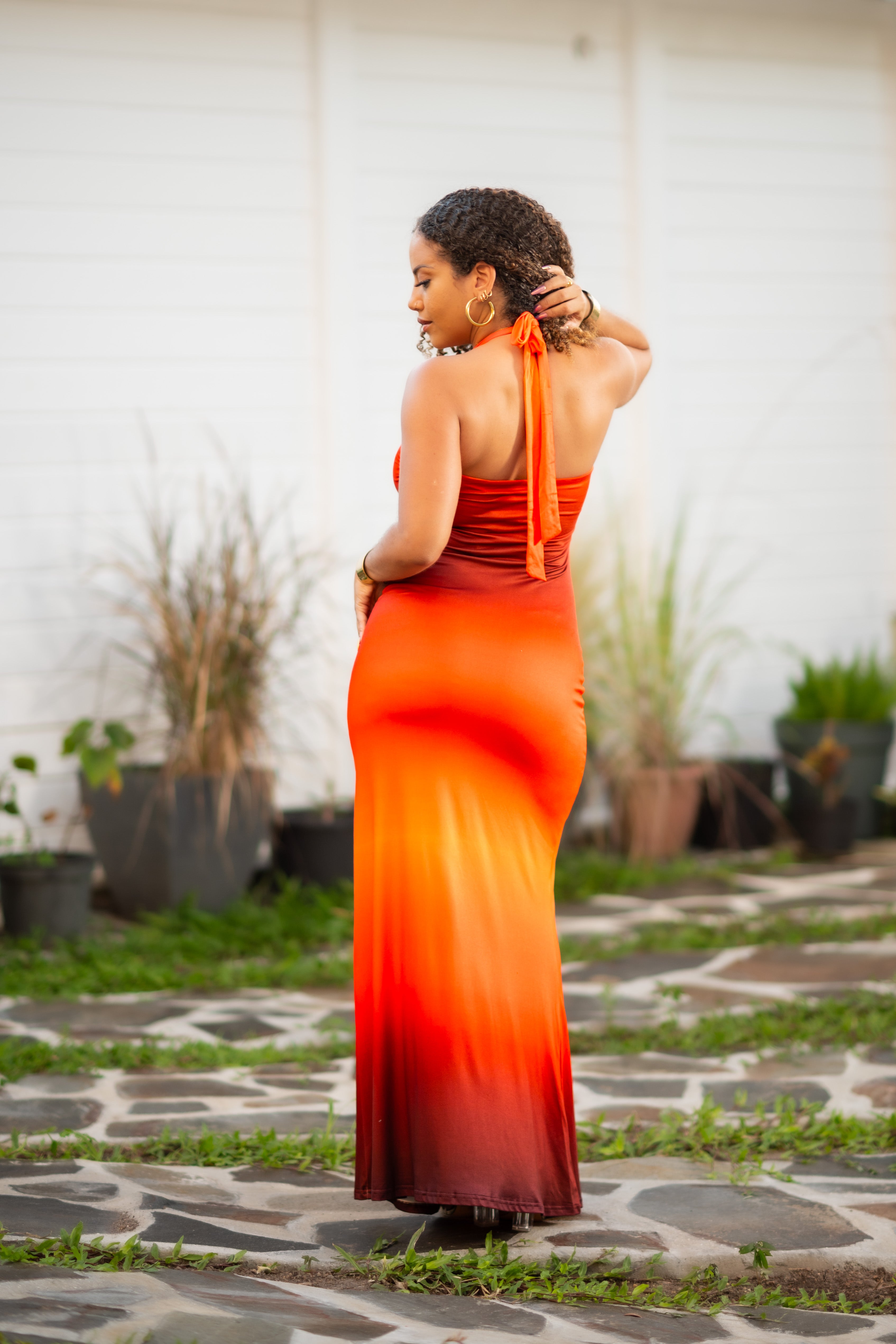 Soléa Divine - Robe longue dégradée