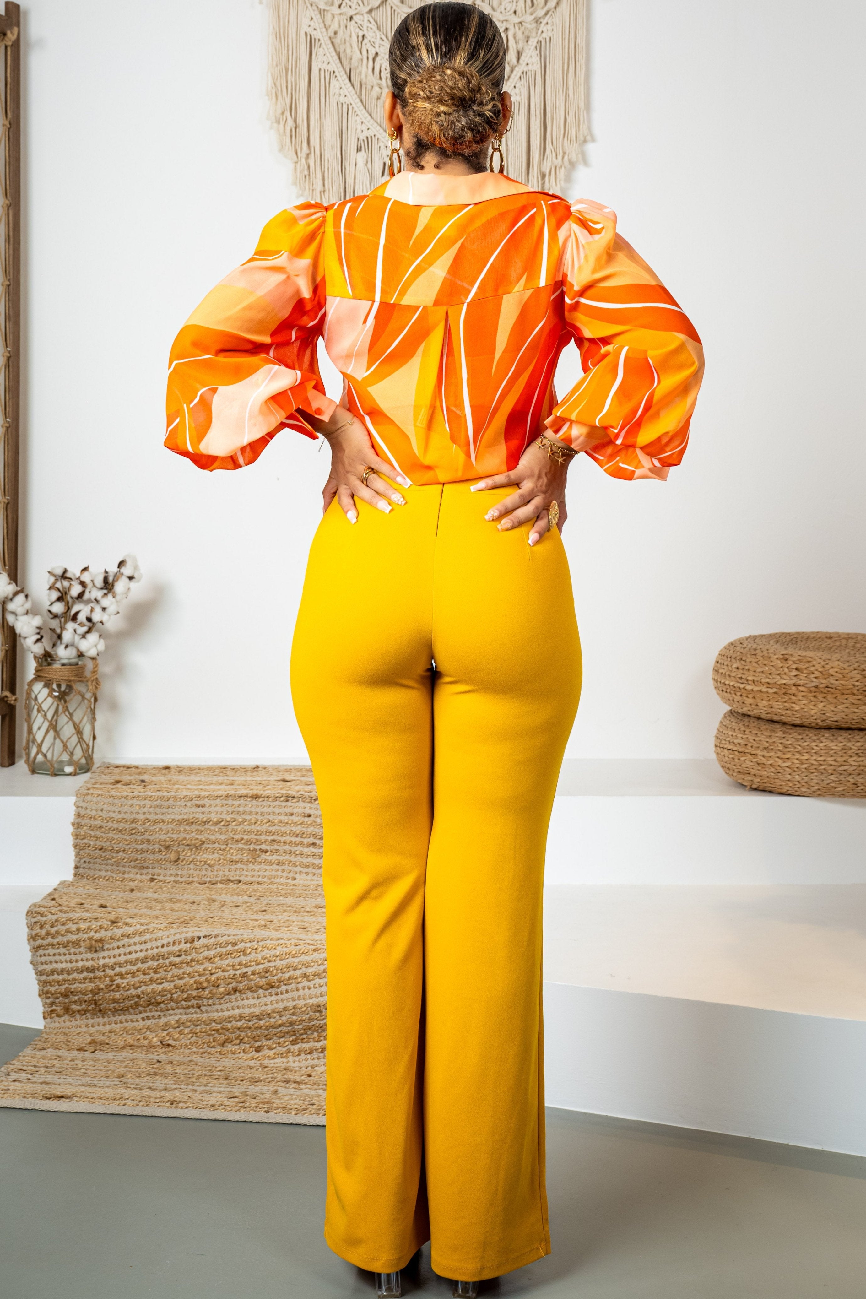 Spice Up the Office Moutarde - PANTALON