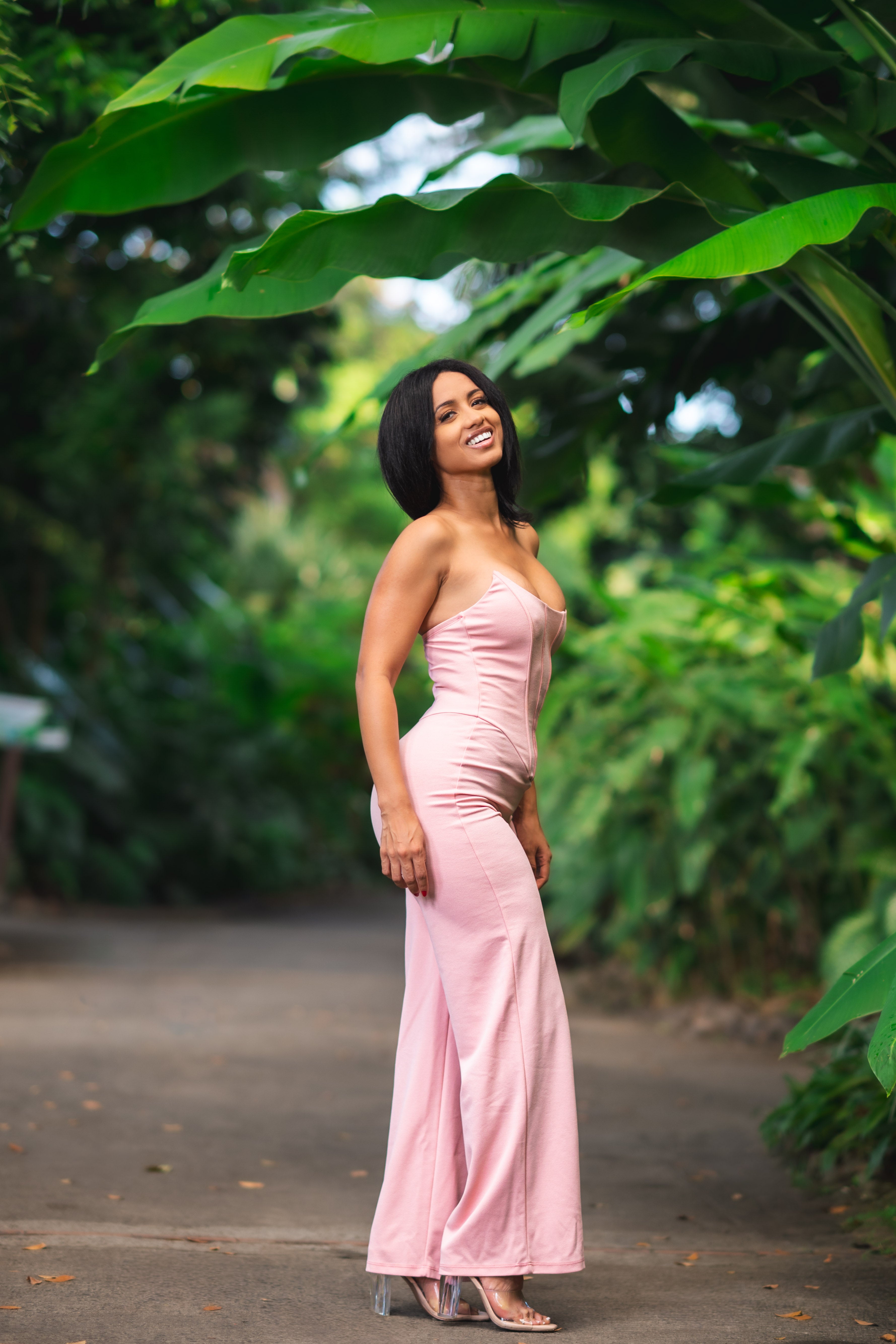 Soft Frame - Combinaison rose pastel